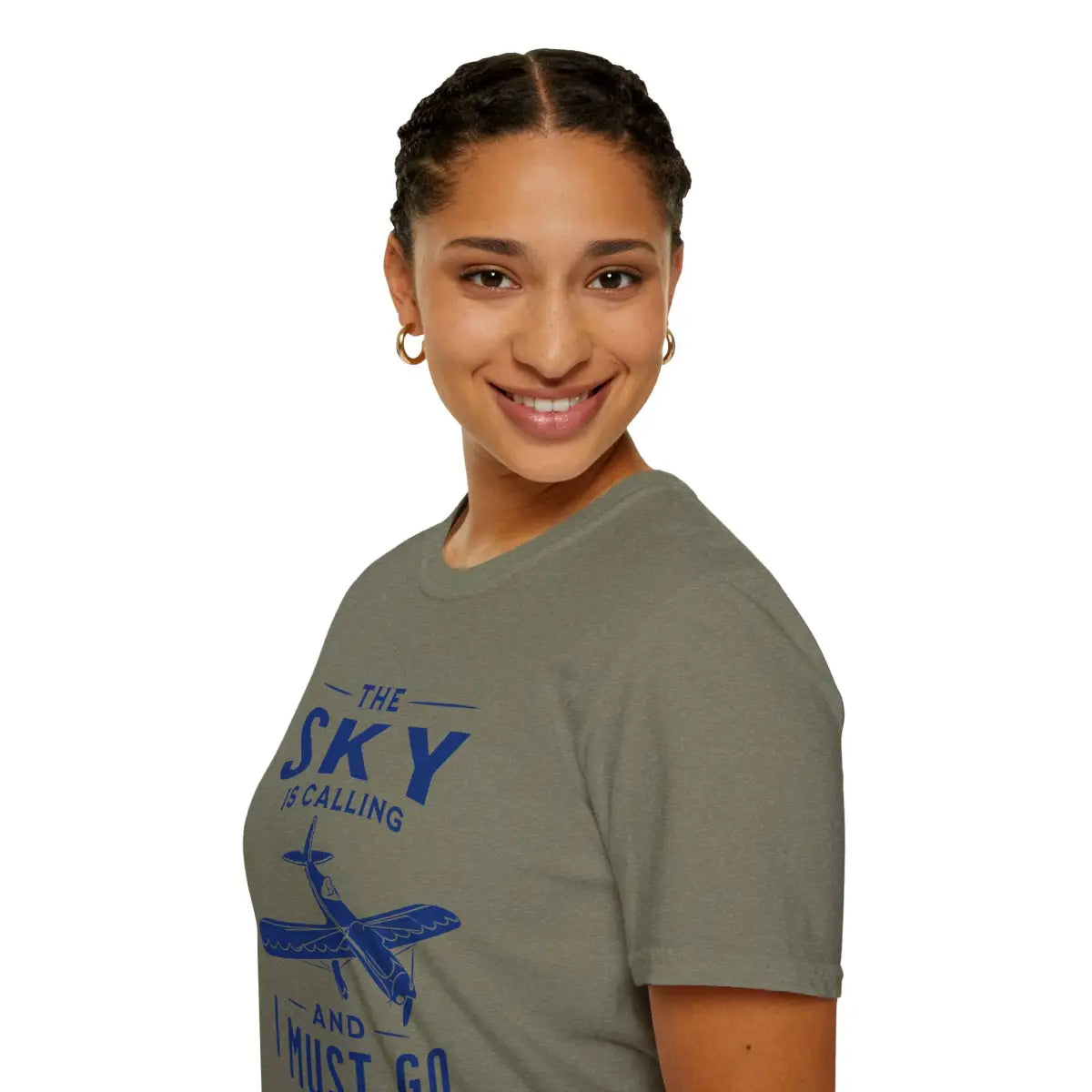 The Sky is Calling and I Must Go - Ryan ST-A - T-Shirt - Pilot gifts - WWII warbird t-shirt