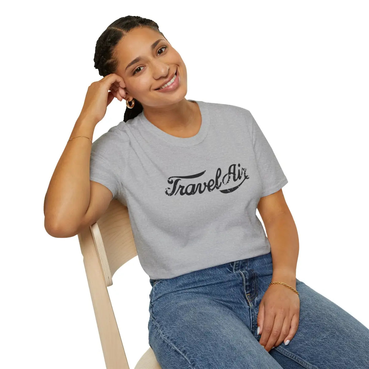 Travel Air Vintage Logo Tee - T-Shirt - Pilot gifts - WWII warbird t-shirt