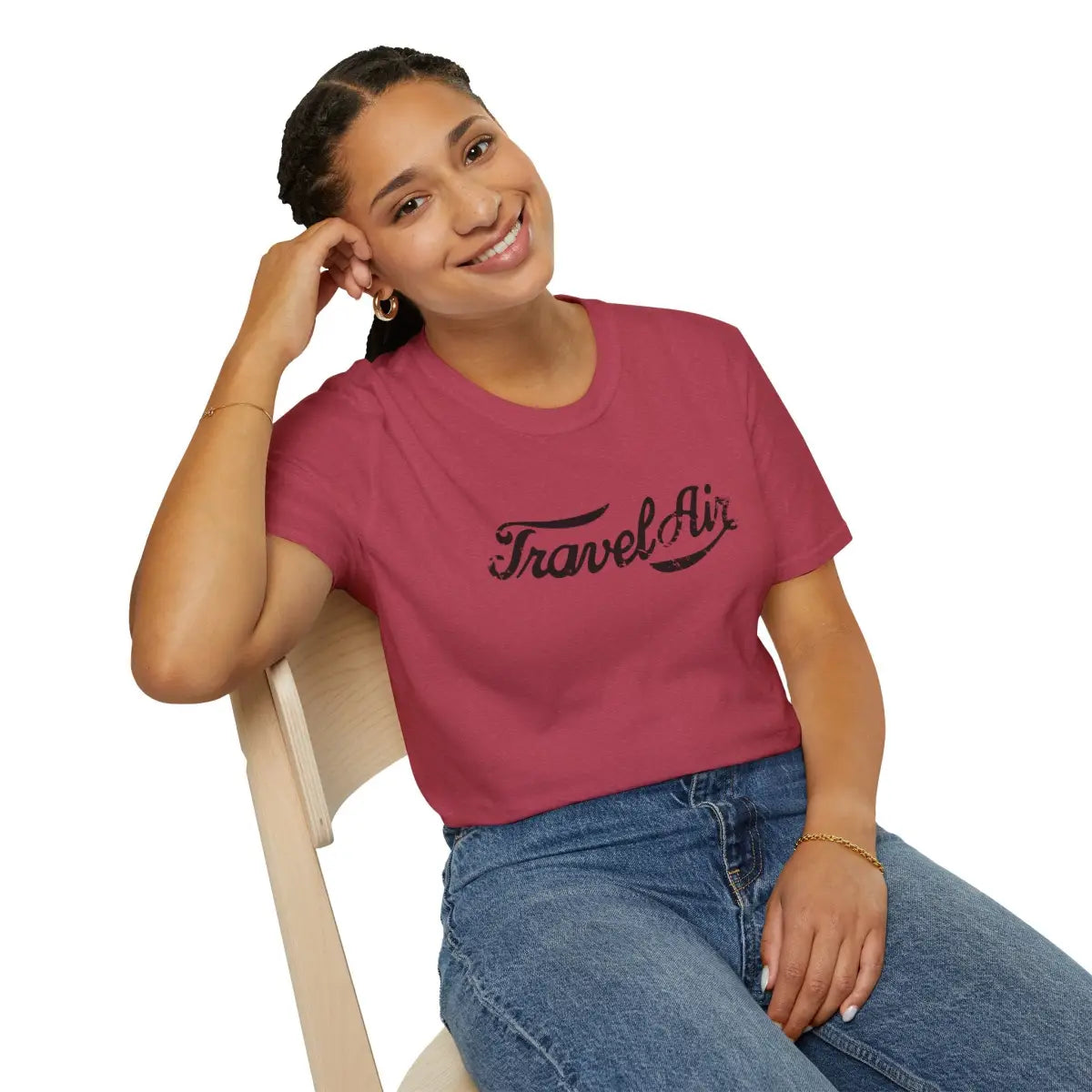 Travel Air Vintage Logo Tee - T-Shirt - Pilot gifts - WWII warbird t-shirt