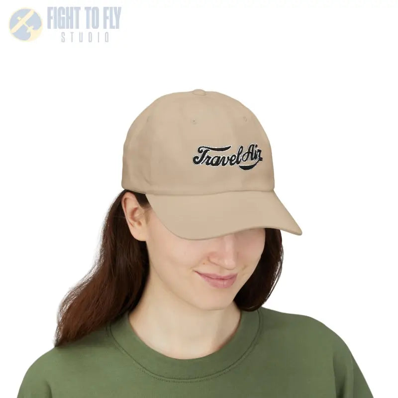 TravelAir Classic Dad Cap - Hats - Pilot gifts - WWII warbird t-shirt