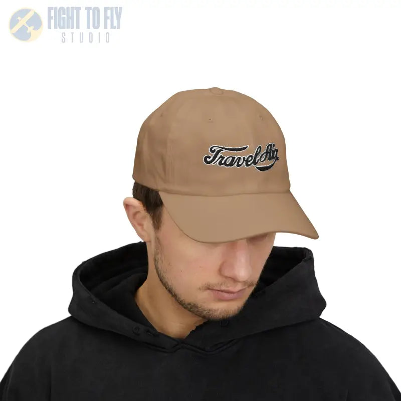 TravelAir Classic Dad Cap - Hats - Pilot gifts - WWII warbird t-shirt