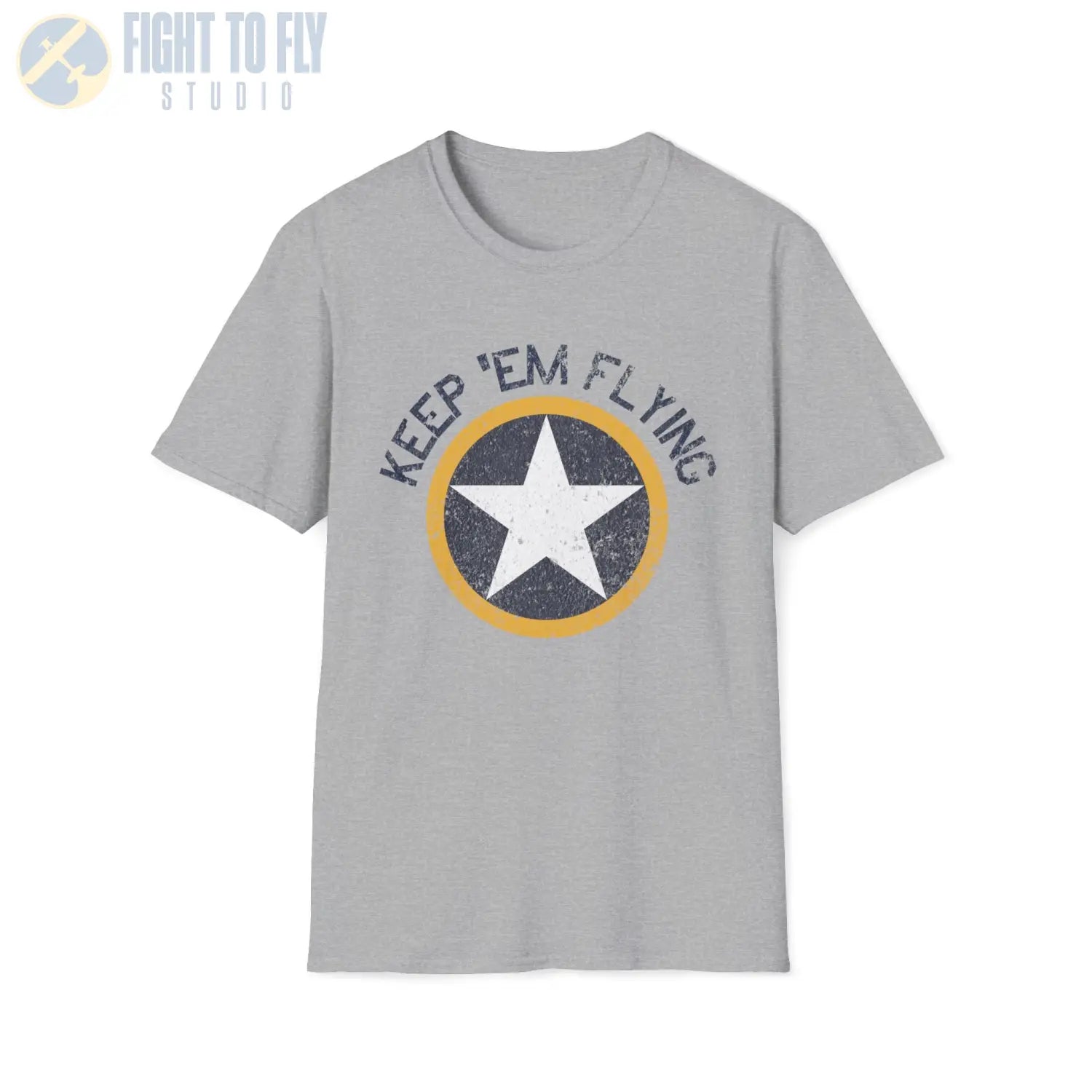 USAAF Roundel “Keep ’Em Flying” 1942 Insignia - T-Shirt - Pilot gifts - WWII warbird t-shirt