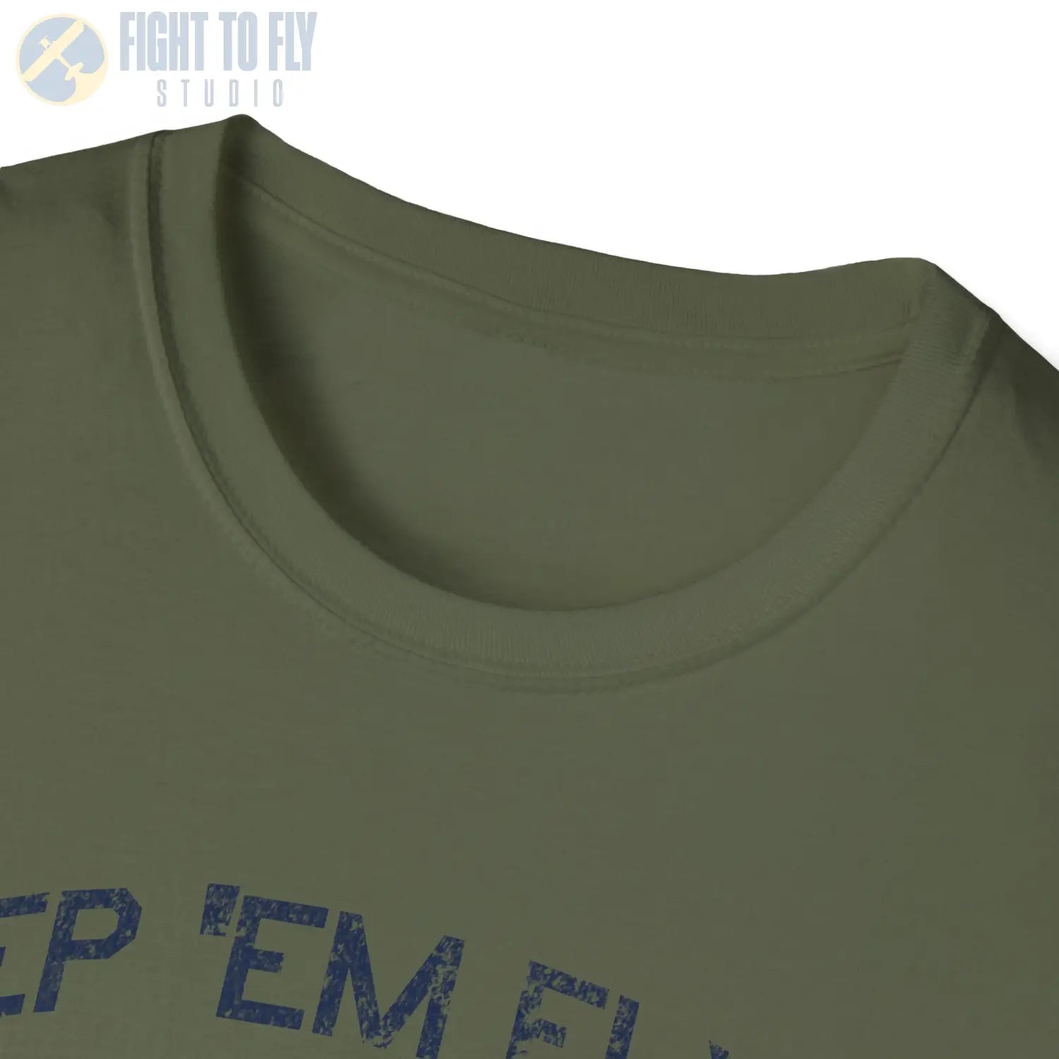 USAAF Roundel “Keep ’Em Flying” 1943 Red Outline - T-Shirt - Pilot gifts - WWII warbird t-shirt