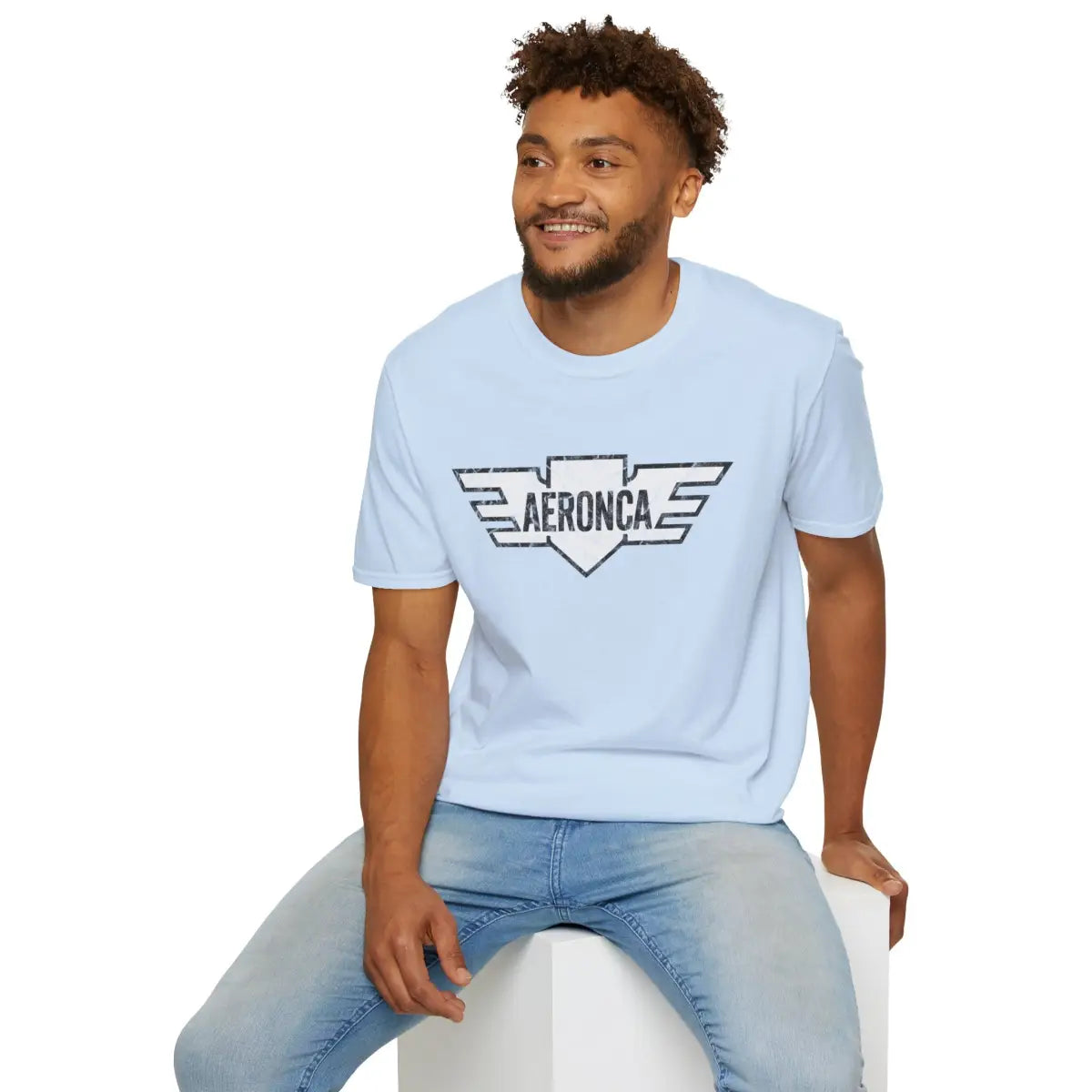 Vintage Aeronca Logo - T-Shirt - Pilot gifts - WWII warbird t-shirt