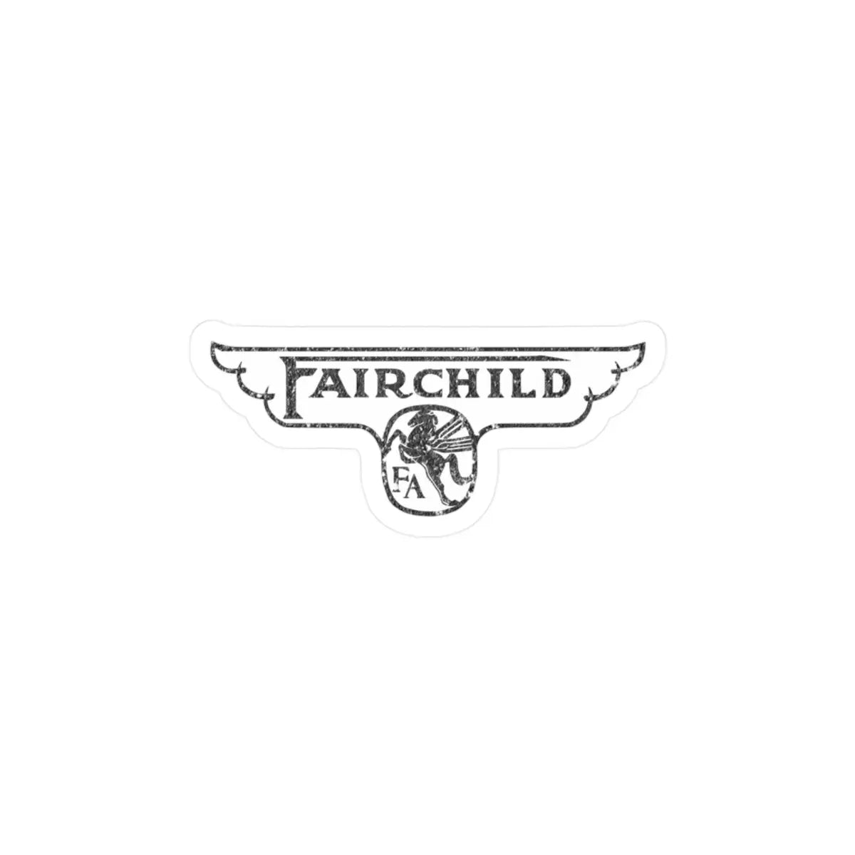Vintage Fairchild Kiss-Cut Vinyl Decals for Home & Office Decor - Paper products - Gifts pilots - Aviation apparel