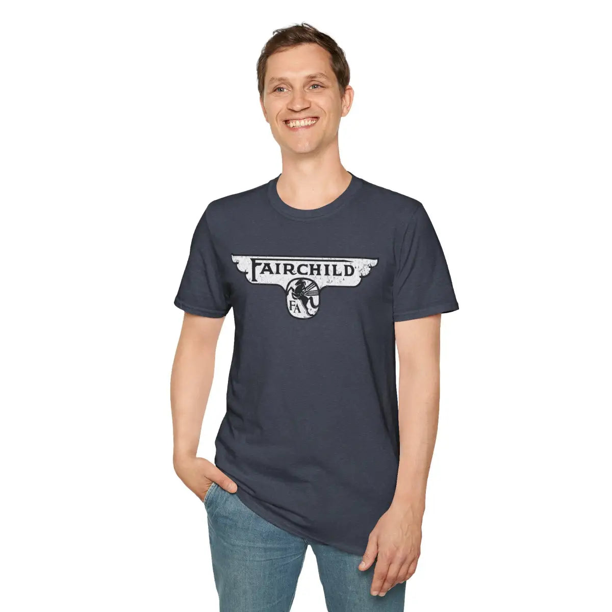 Vintage Fairchild - T-Shirt - Pilot gifts - WWII warbird t-shirt