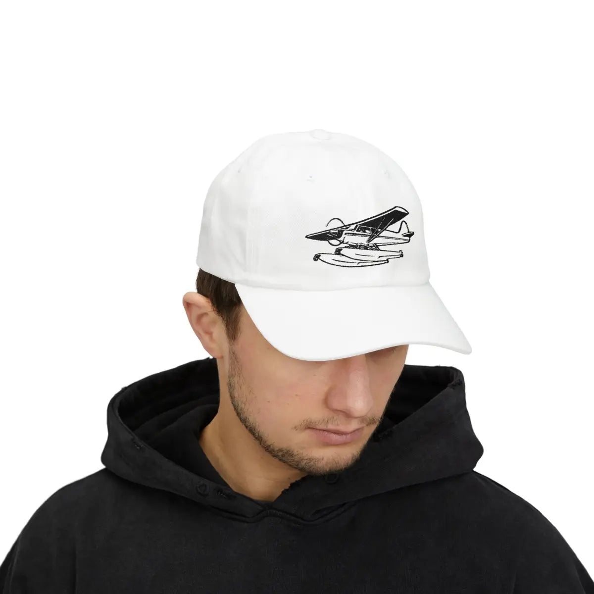 Vintage STOL Bird on Floats - Hats - Pilot gifts - WWII warbird t-shirt