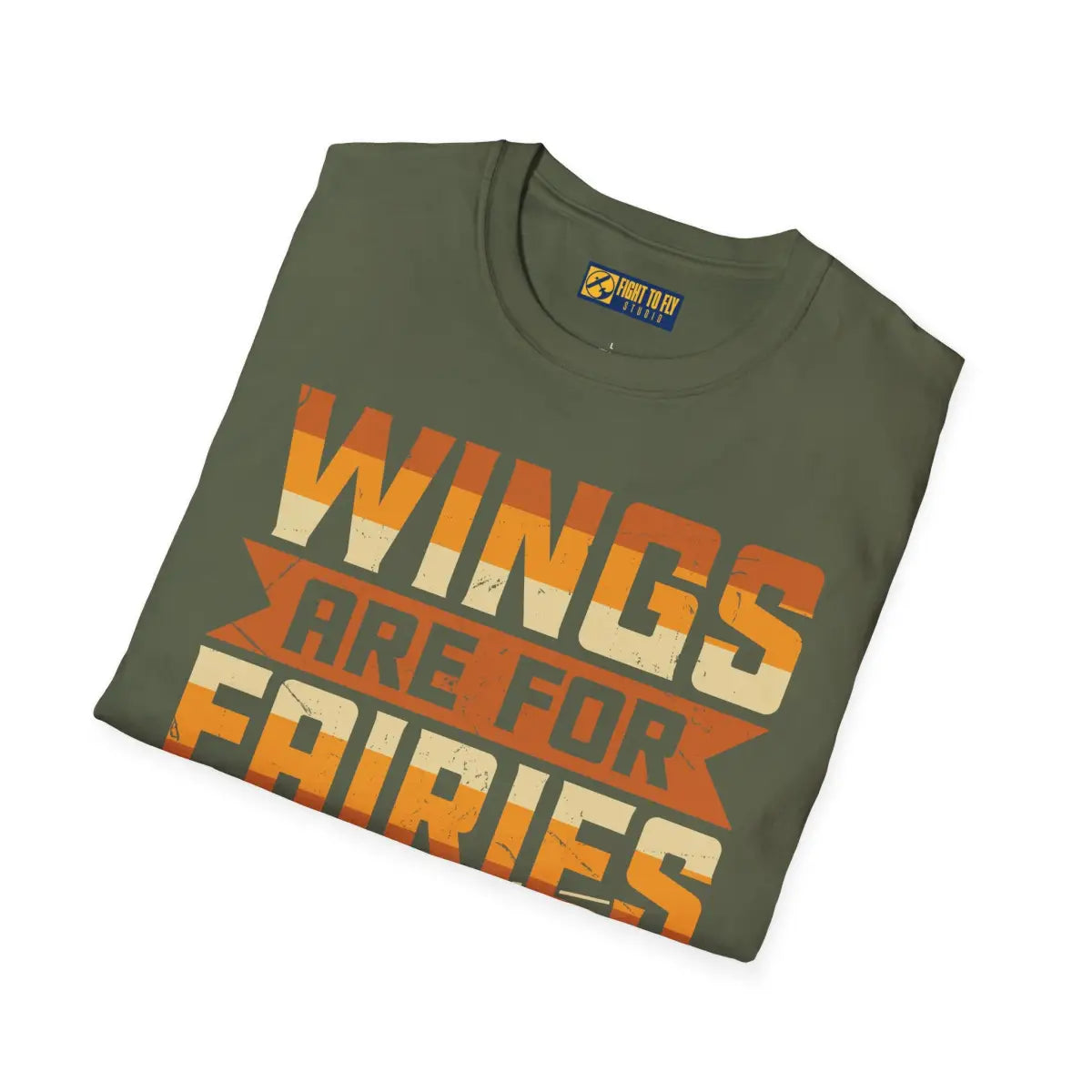 Wings Are for Fairies Helicopter Pilot T-Shirt - gifts - WWII warbird t-shirt