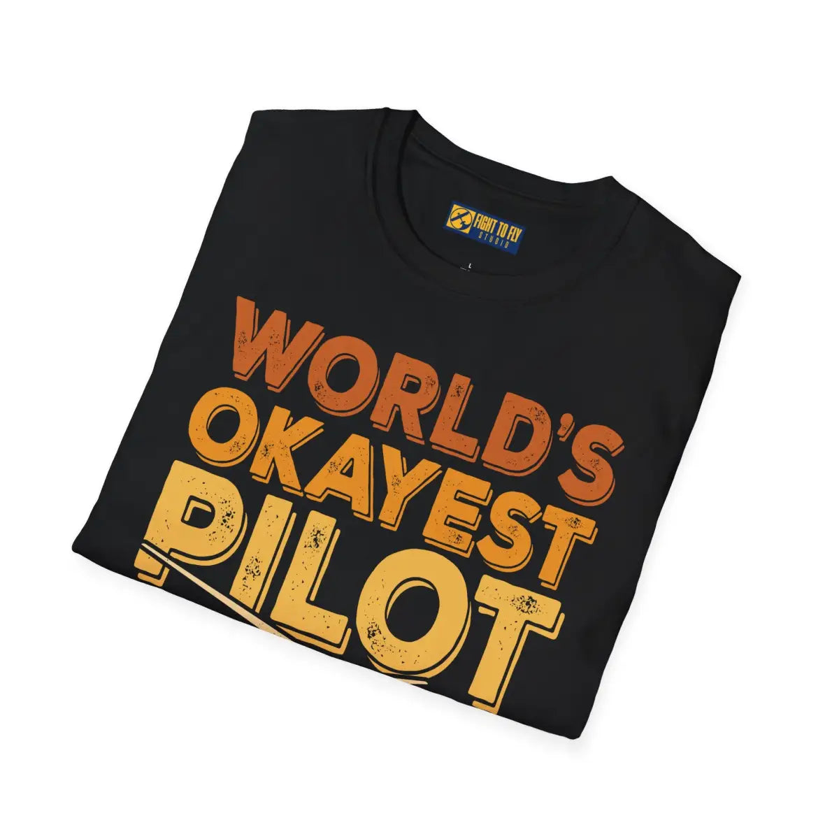 World’s Okayest Helicopter Pilot T-Shirt - gifts - WWII warbird t-shirt