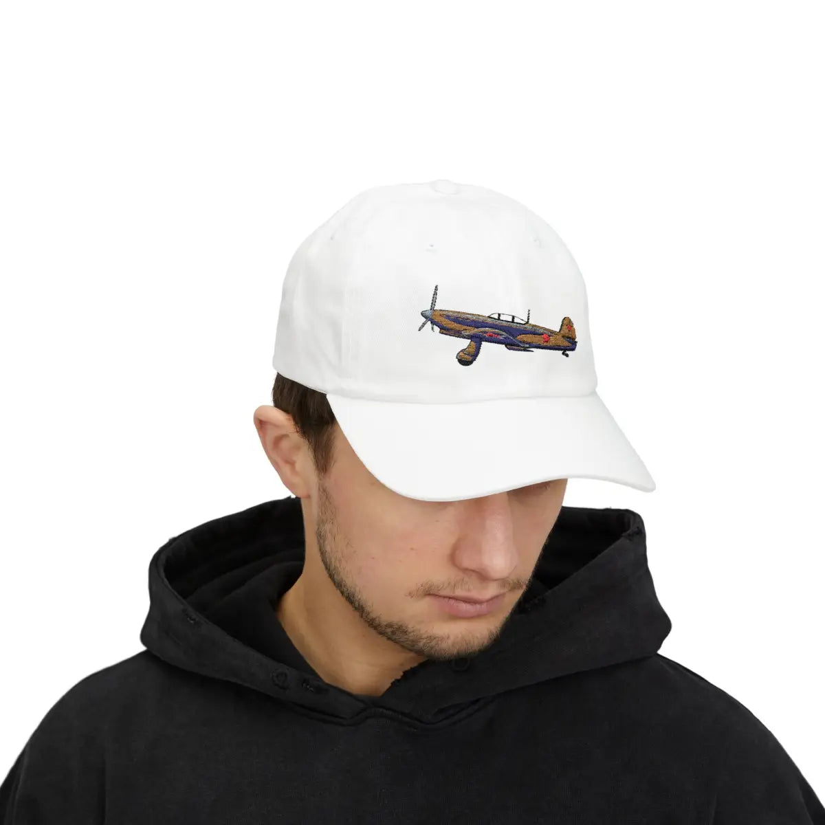 Yak-9 - Color - Hats - Pilot gifts - WWII warbird t-shirt