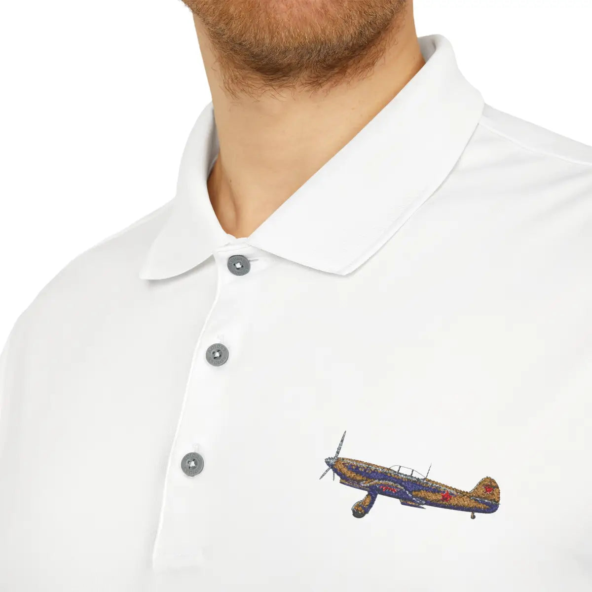 Yak-9 Performance Polo - T-Shirt - Pilot gifts - WWII warbird t-shirt