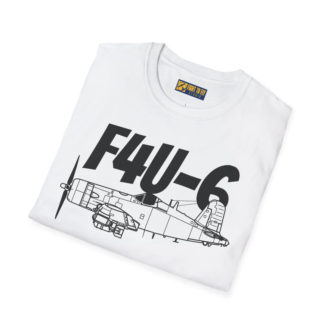 F4U-6 T-Shirt – F4U-6 Naval WWII Fighter Aircraft Aviation Tee