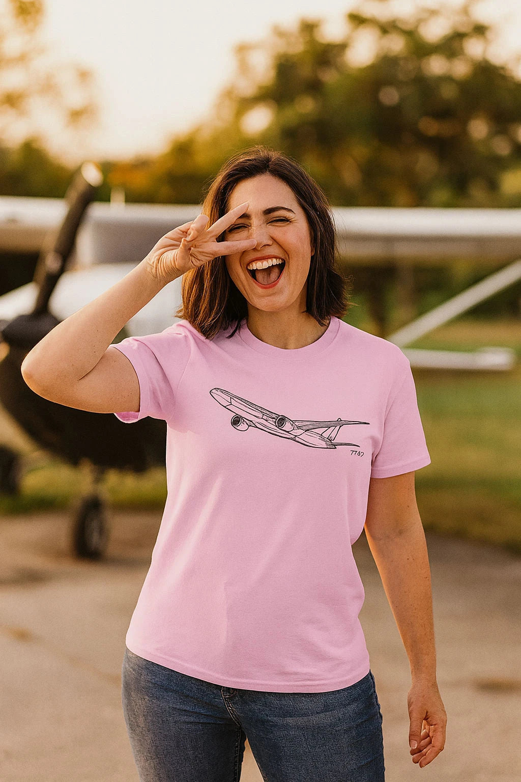 Modern Jet Airliner T-Shirts