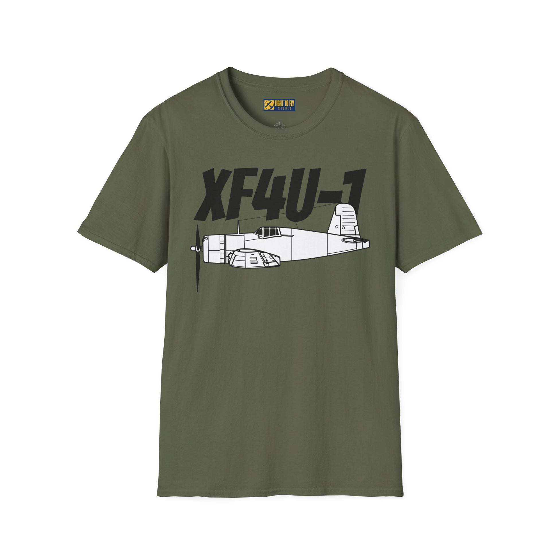 XF4U-1 T-Shirt – Prototype WWII Fighter Aircraft Tee - Pilot gifts - warbird t-shirt