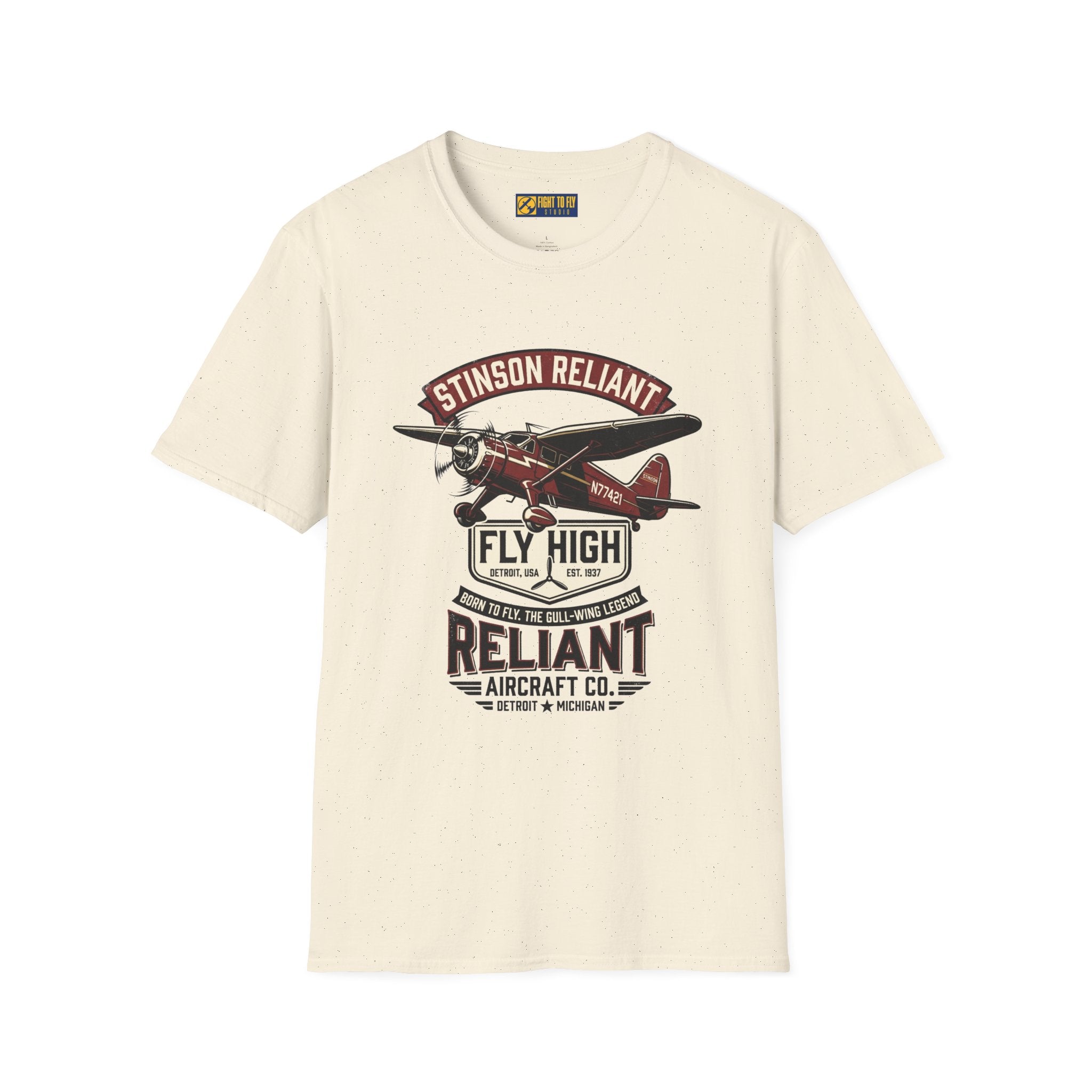 Stinson Reliant Fly High Tee
