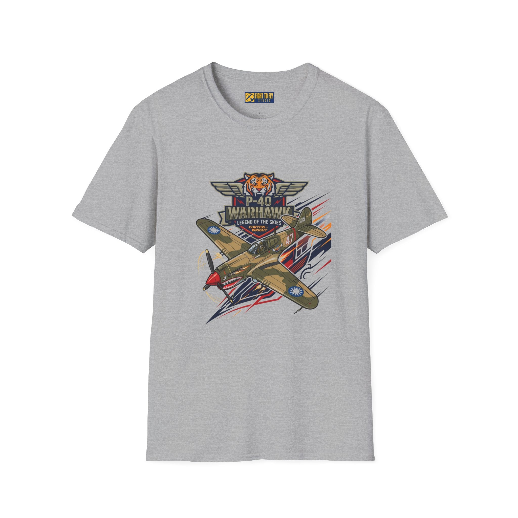 P-40 Warhawk Legend of the Skies T-Shirt