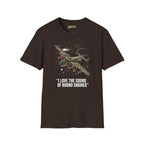 I Love the Sound of Round Engines Bomber Tee