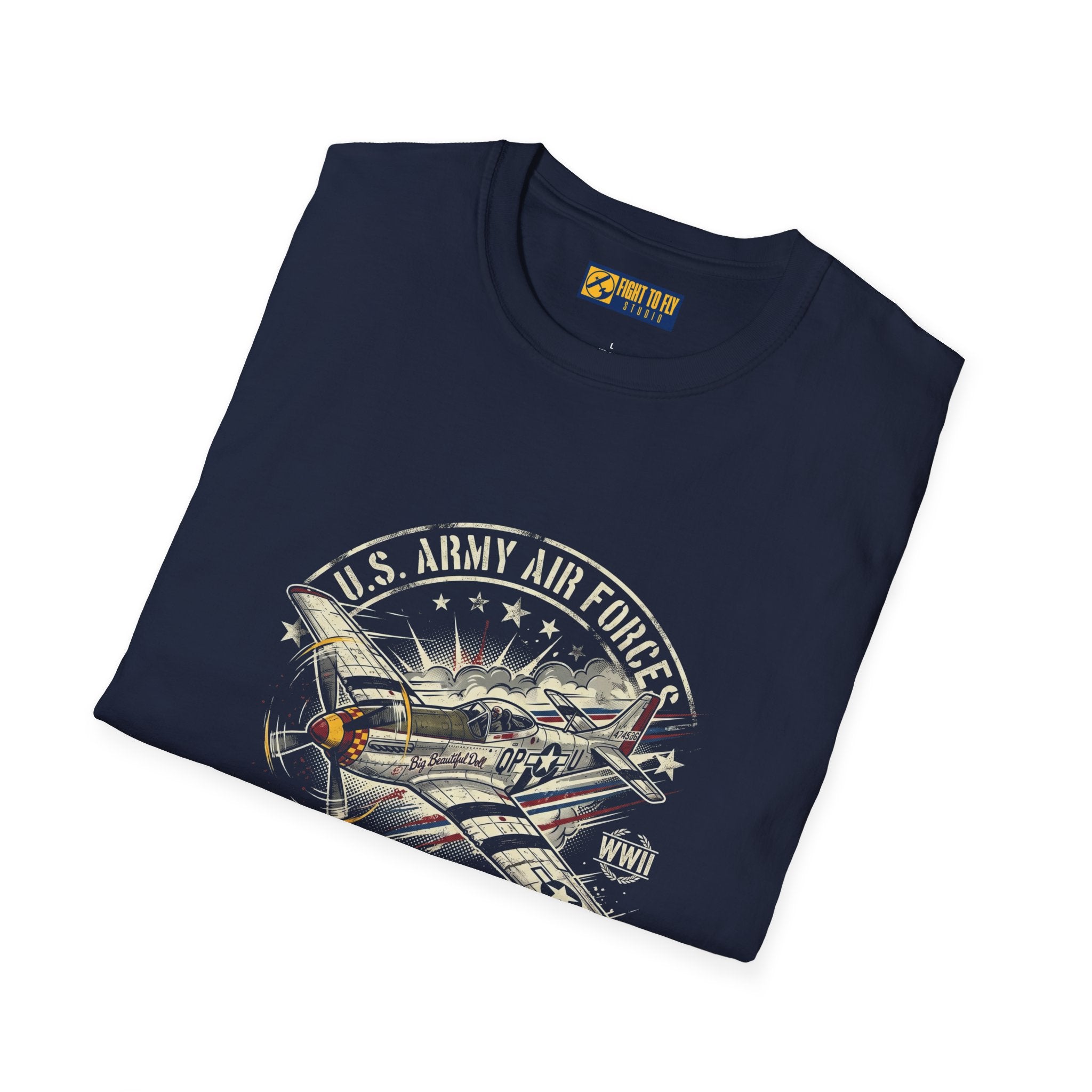 P-51D Mustang Cadillac of the Skies T-Shirt
