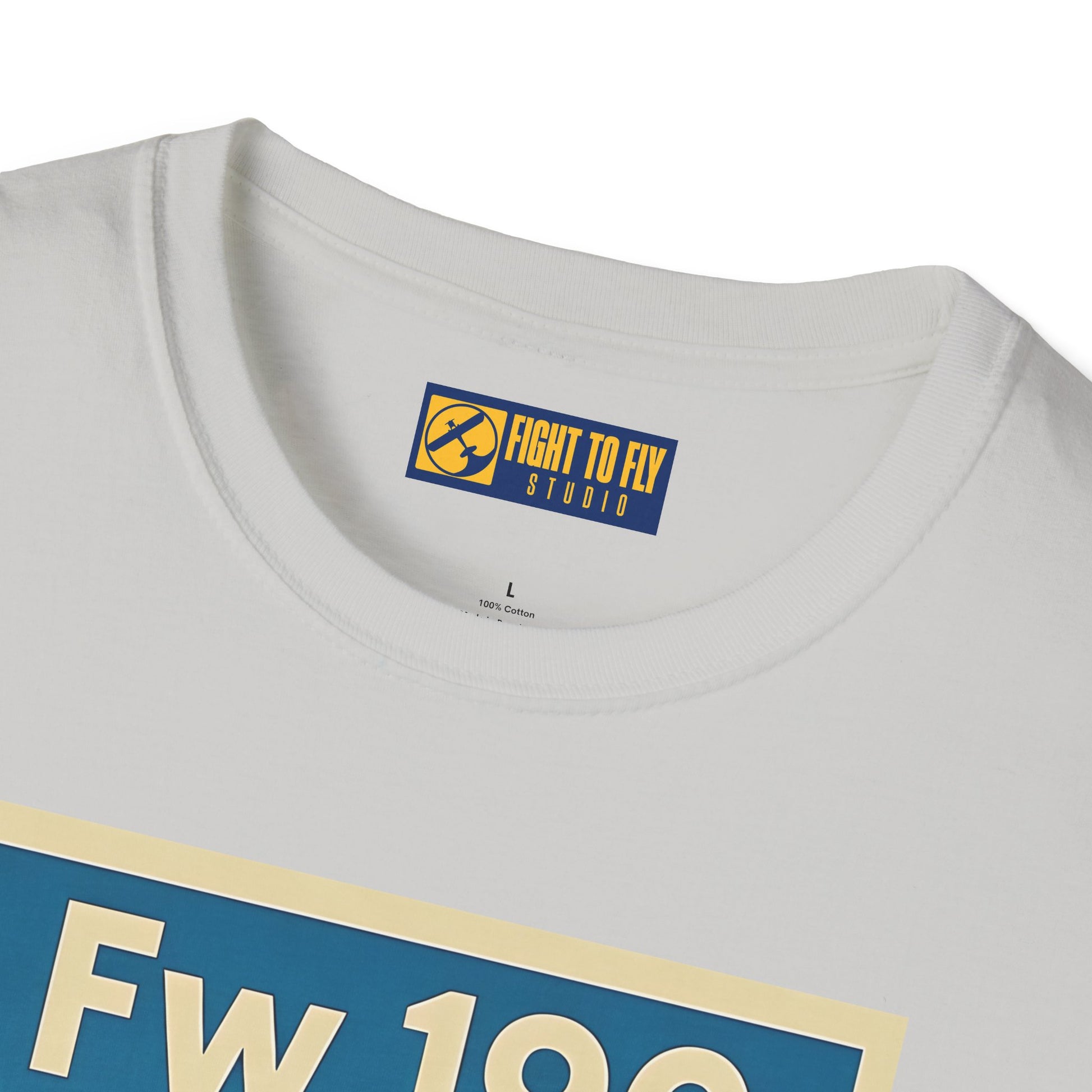 Fw 190 Premium T-Shirt – Focke-Wulf Fighter Full Graphic WWII Aviation Tee - Pilot gifts - warbird t-shirt