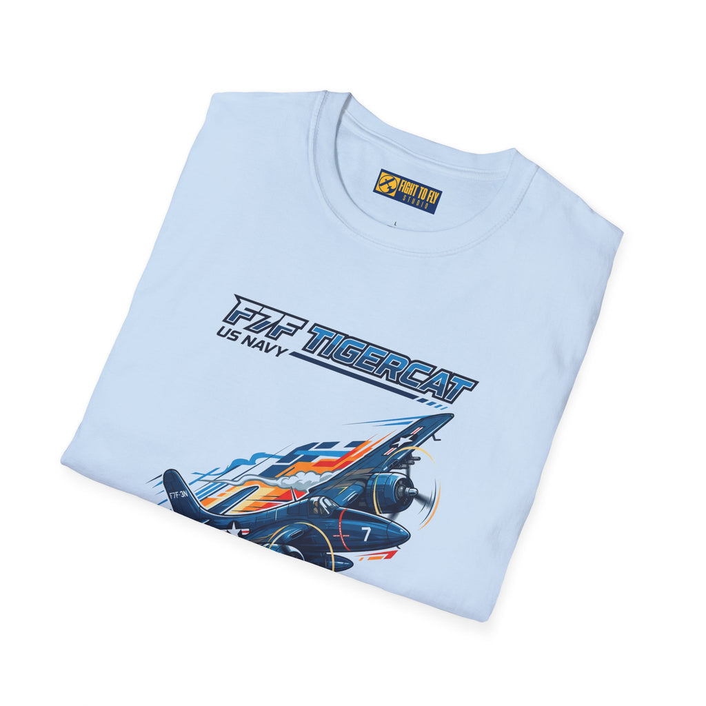 F7F Tigercat Twin-Engine Power T-Shirt