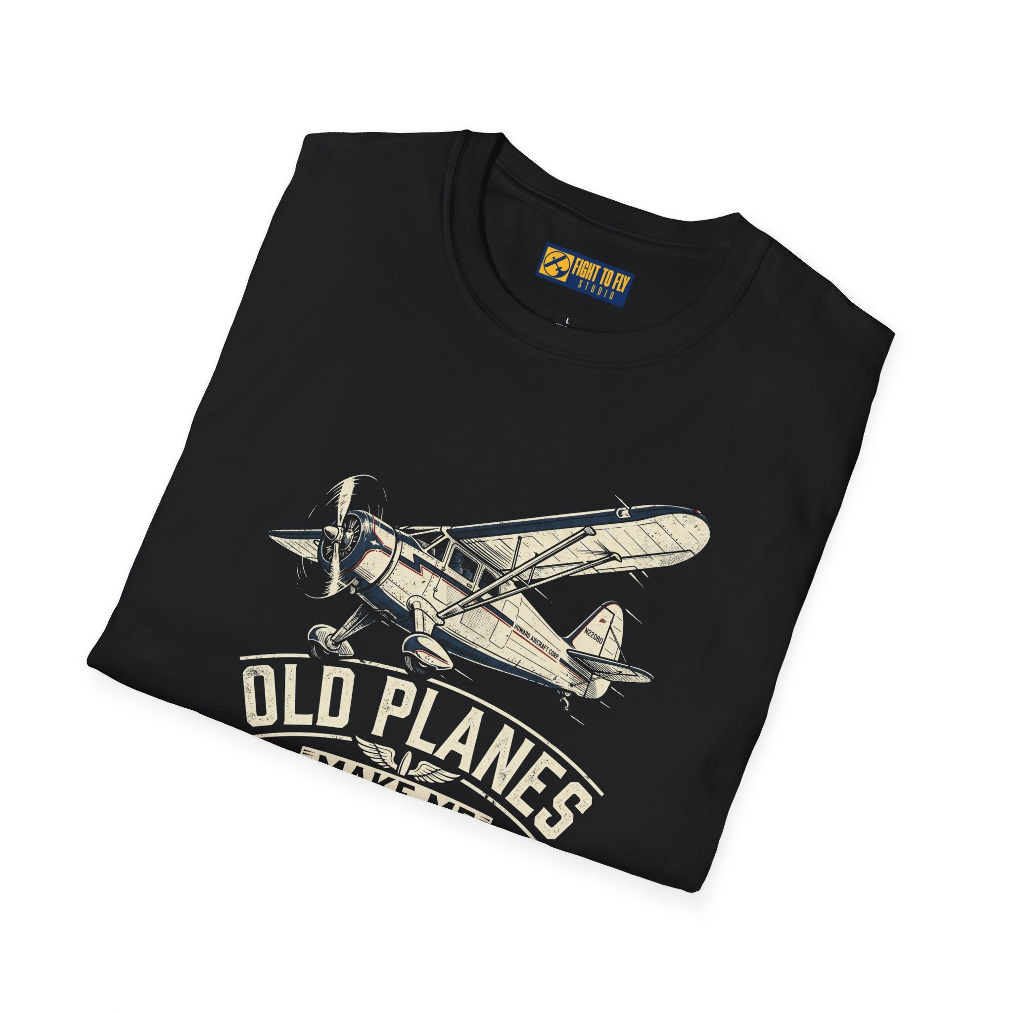 Old Planes Make Me Happy Howard DGA-15 Tee