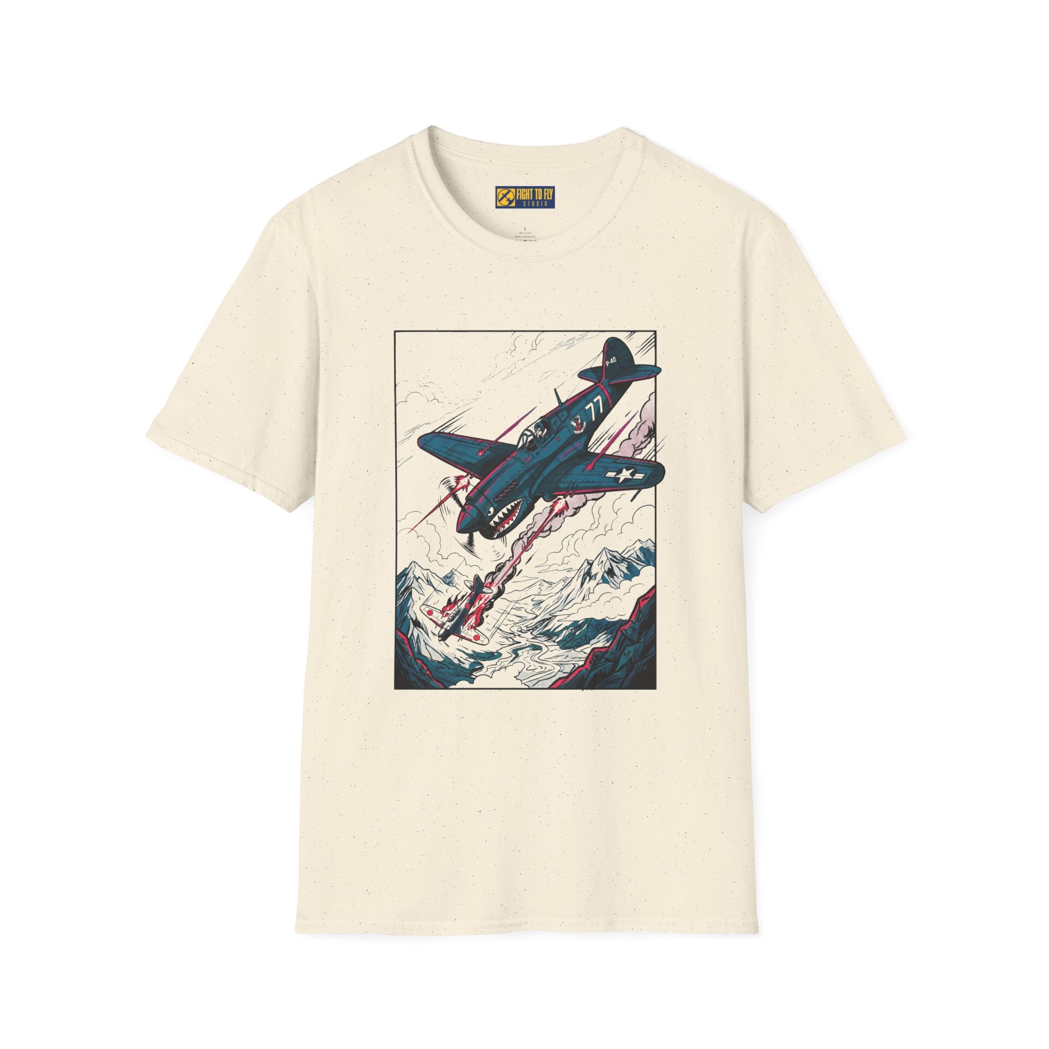 P-40 Warhawk Mountain Patrol T-Shirt