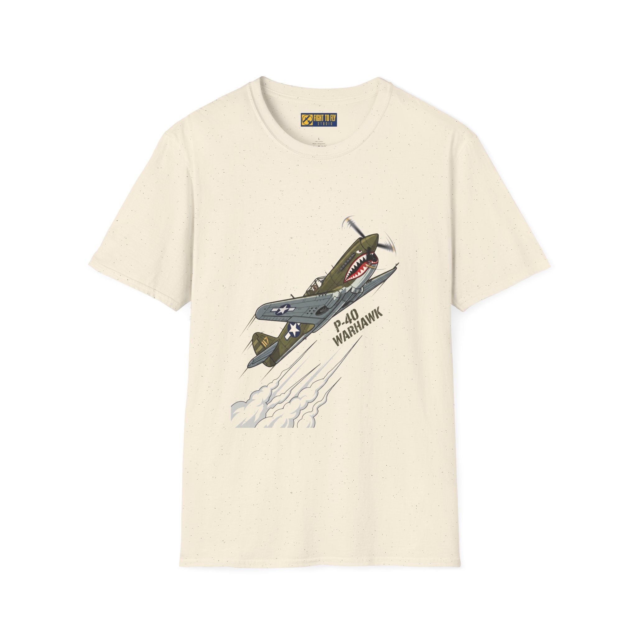 P-40 Warhawk Shark Mouth T-Shirt