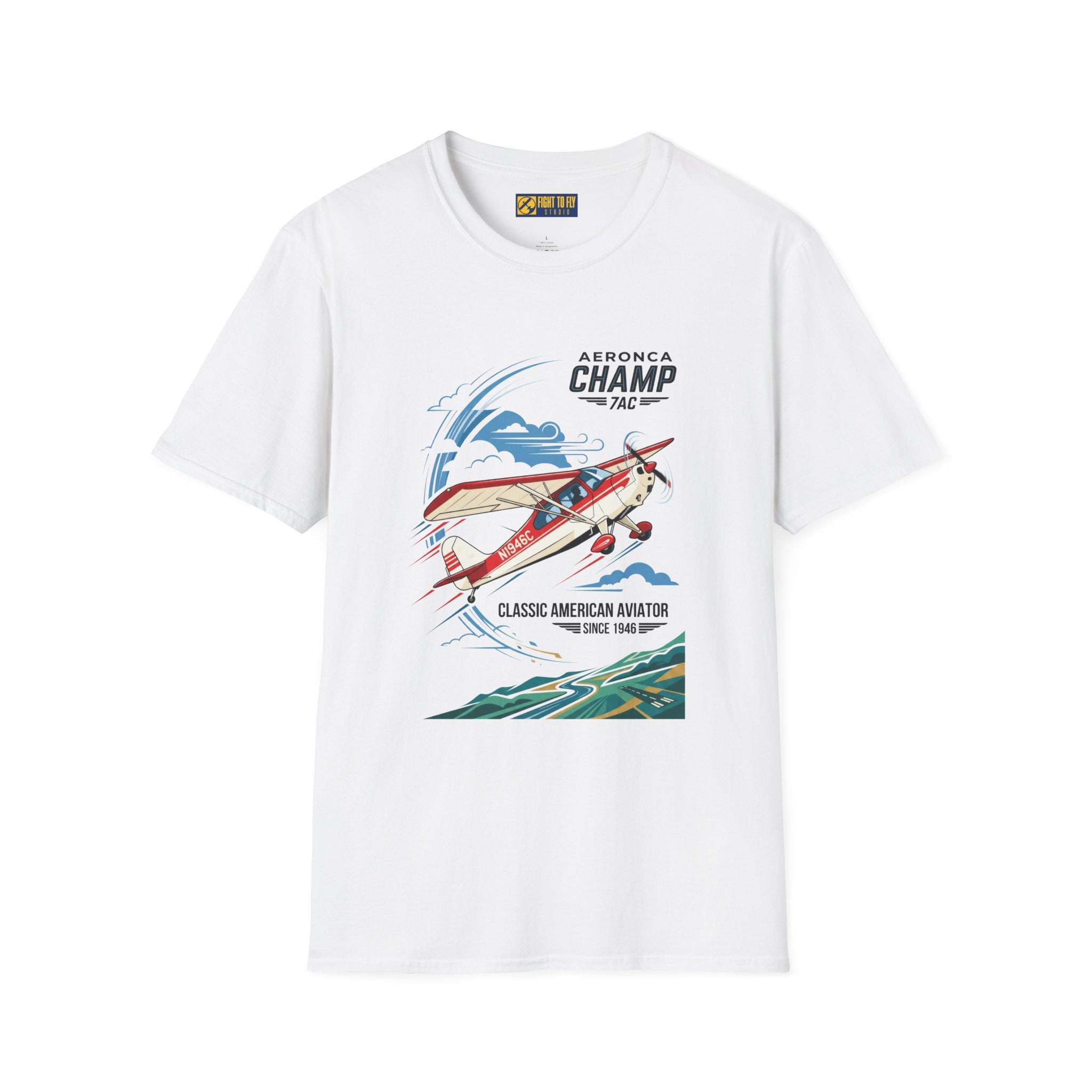 Aeronca Champ Classic American Aviator T-Shirt