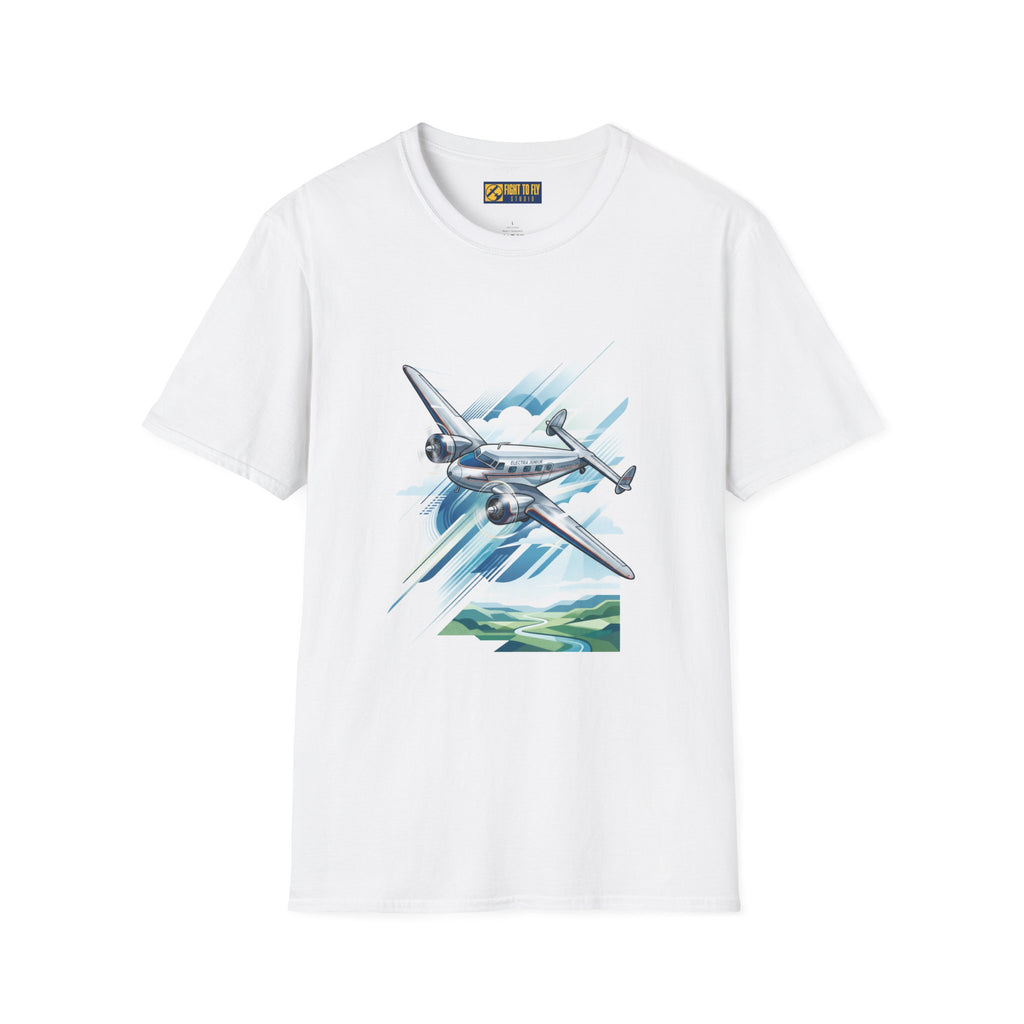 Lockheed Electra Jr Vintage Aircraft T-Shirt