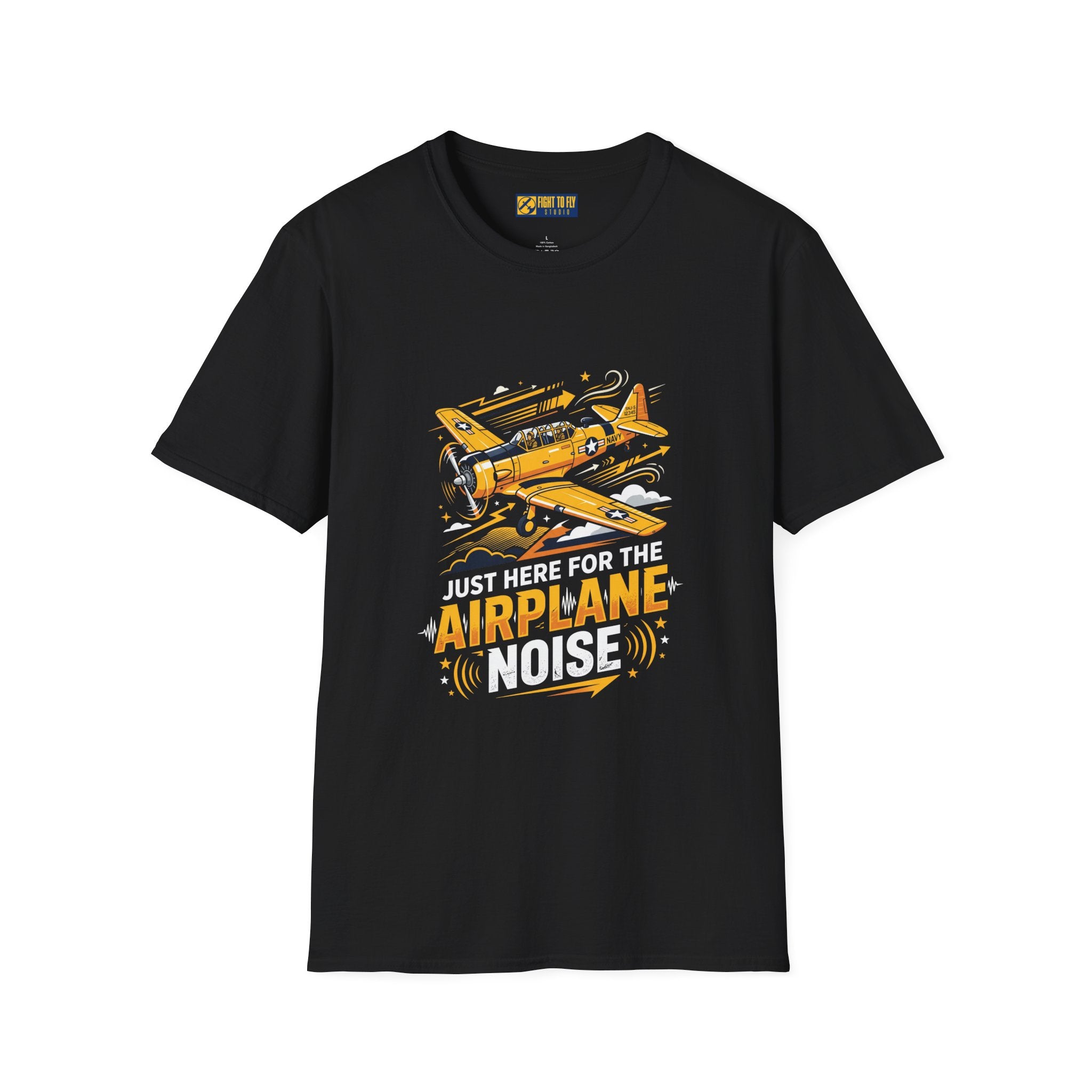Just Here for the Airplane Noise T-6 Texan Tee