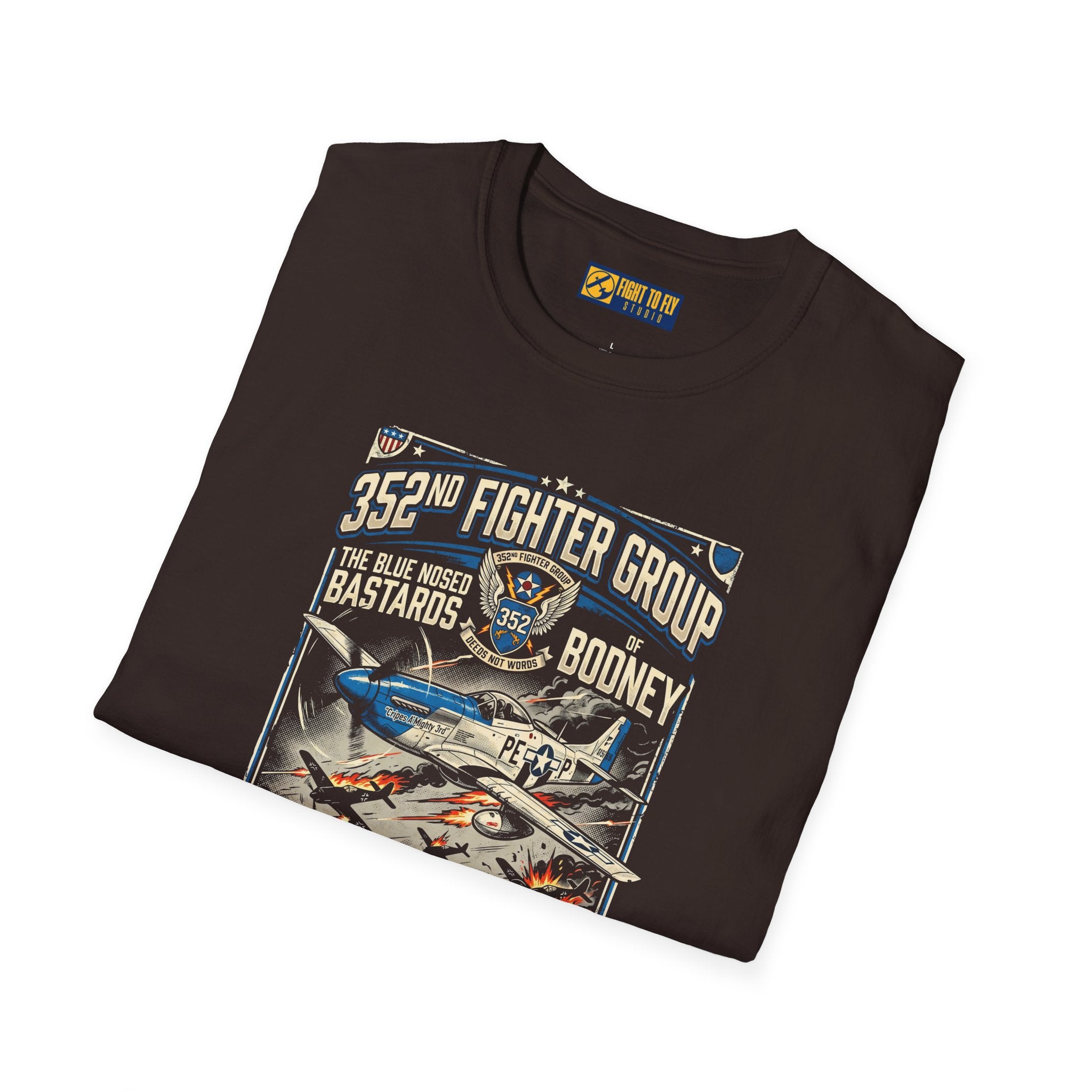 352nd Fighter Group Blue-Nosed Bastards Tee