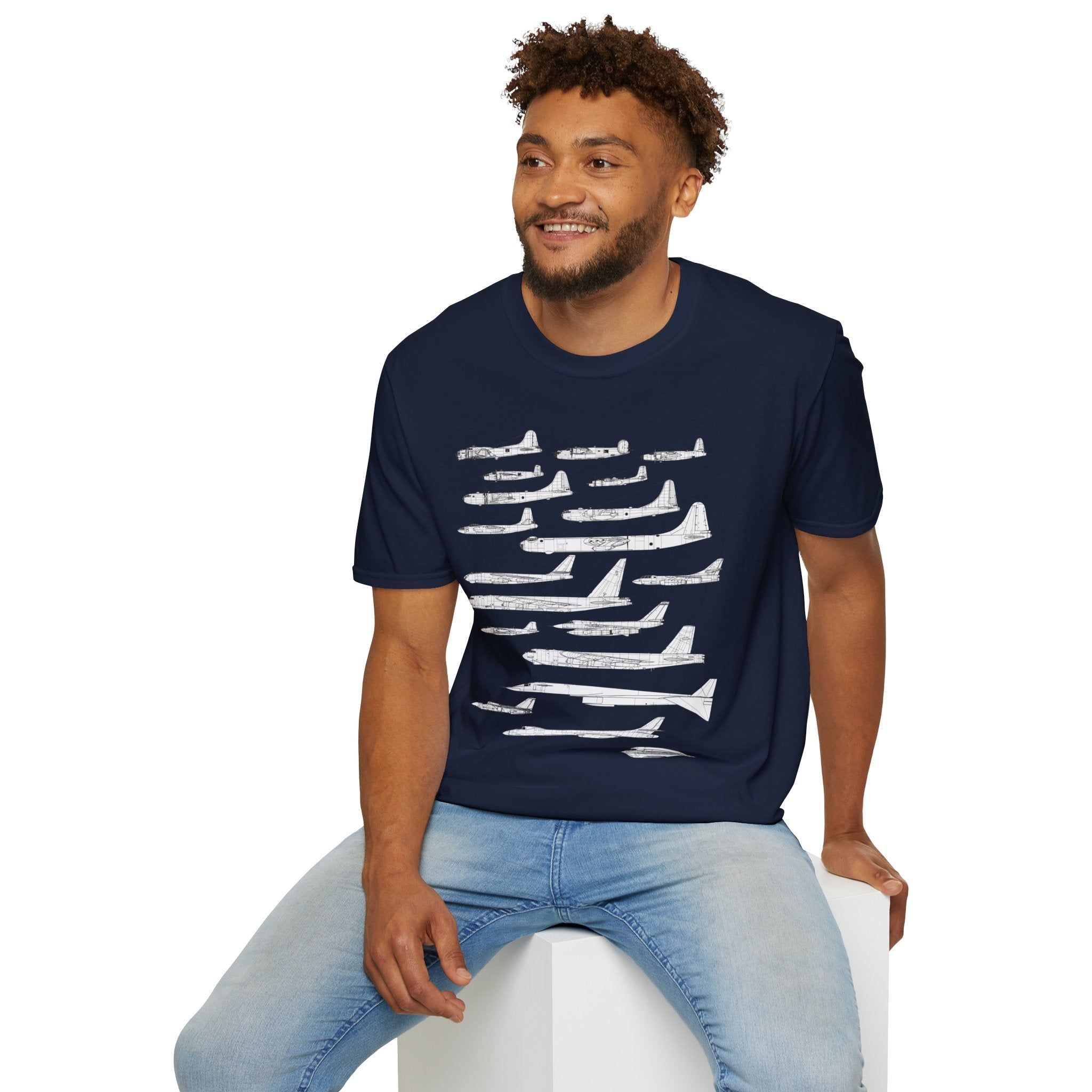 Lineage of USAF Bombers Evolution Tee