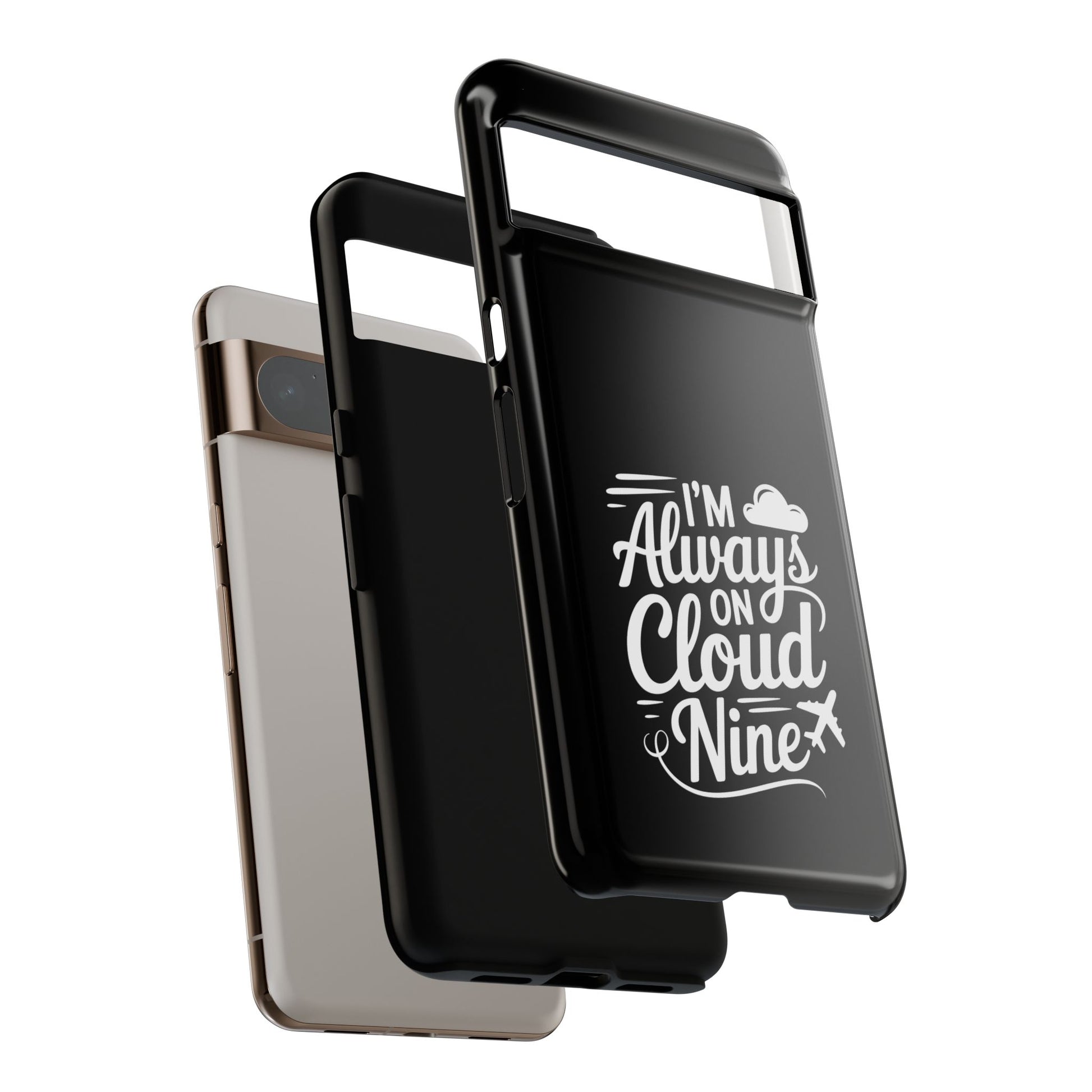 Always on Cloud Nine Phone Case | Cute Phone Cover, Travel Gift, Adventure Accessory, Motivational Case, Gift for Dreamers