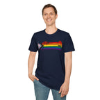 Title Cessna 170 Progress Pride Vintage Airplane Ribbo T-Shirt