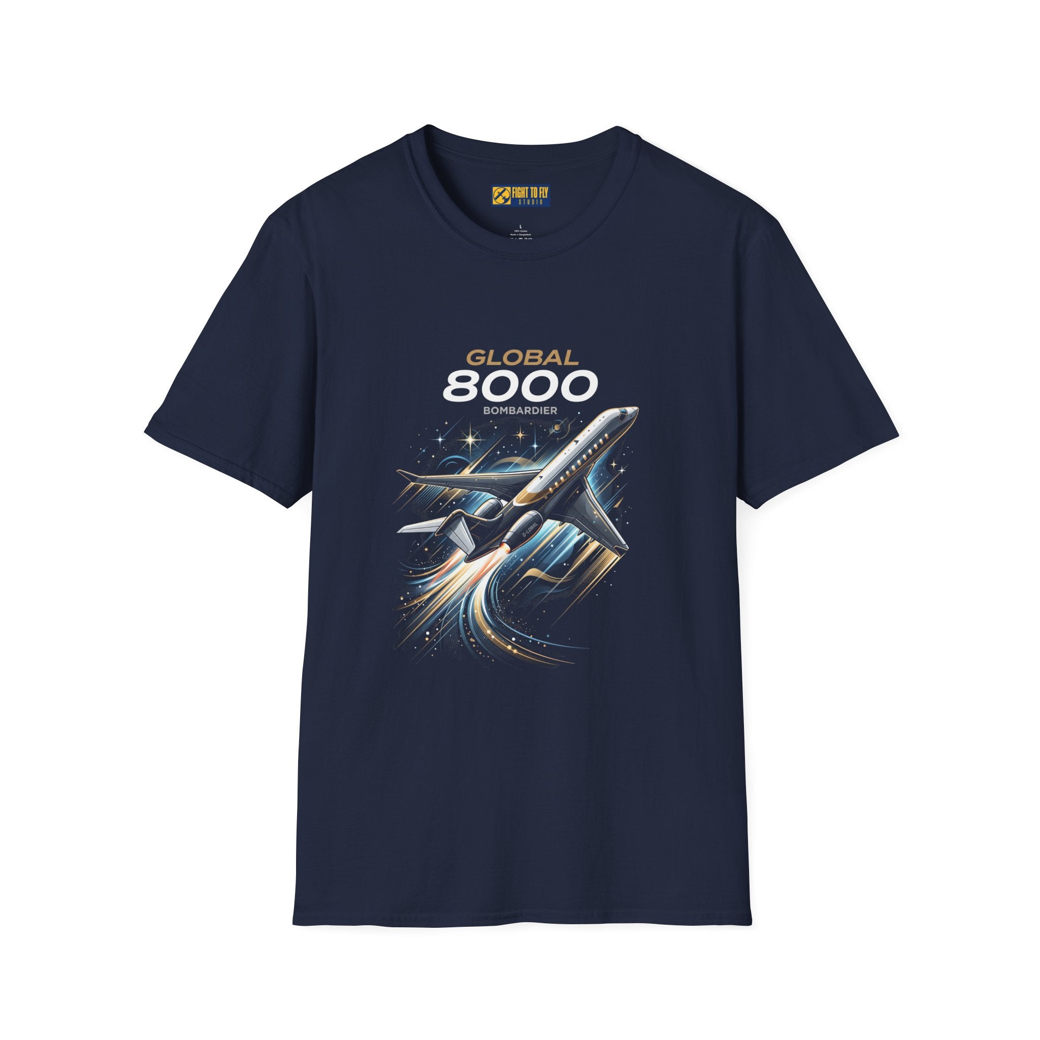 Bombardier Global 8000 Business Jet T-Shirt