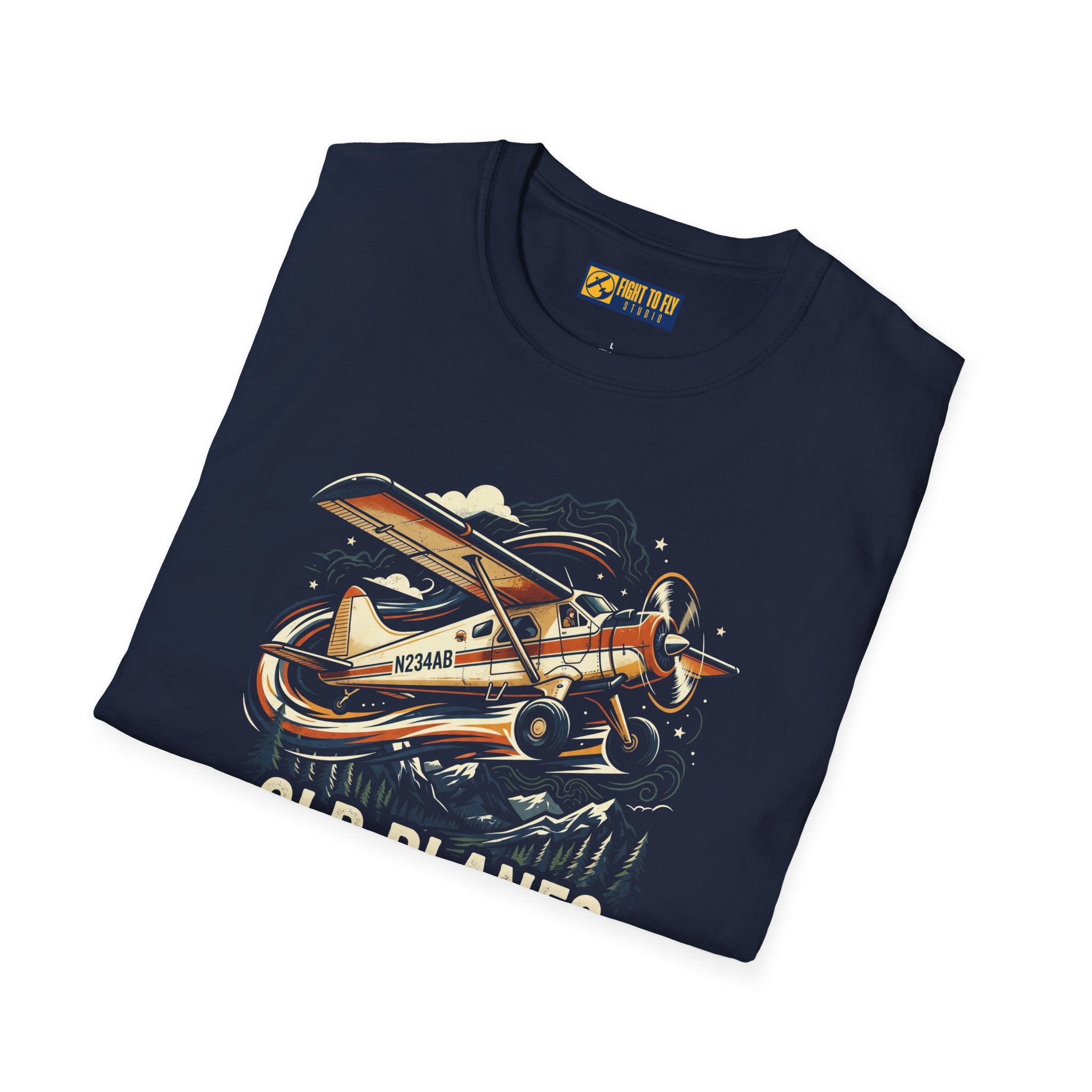 Old Planes Make Me Happy Taildragger Tee