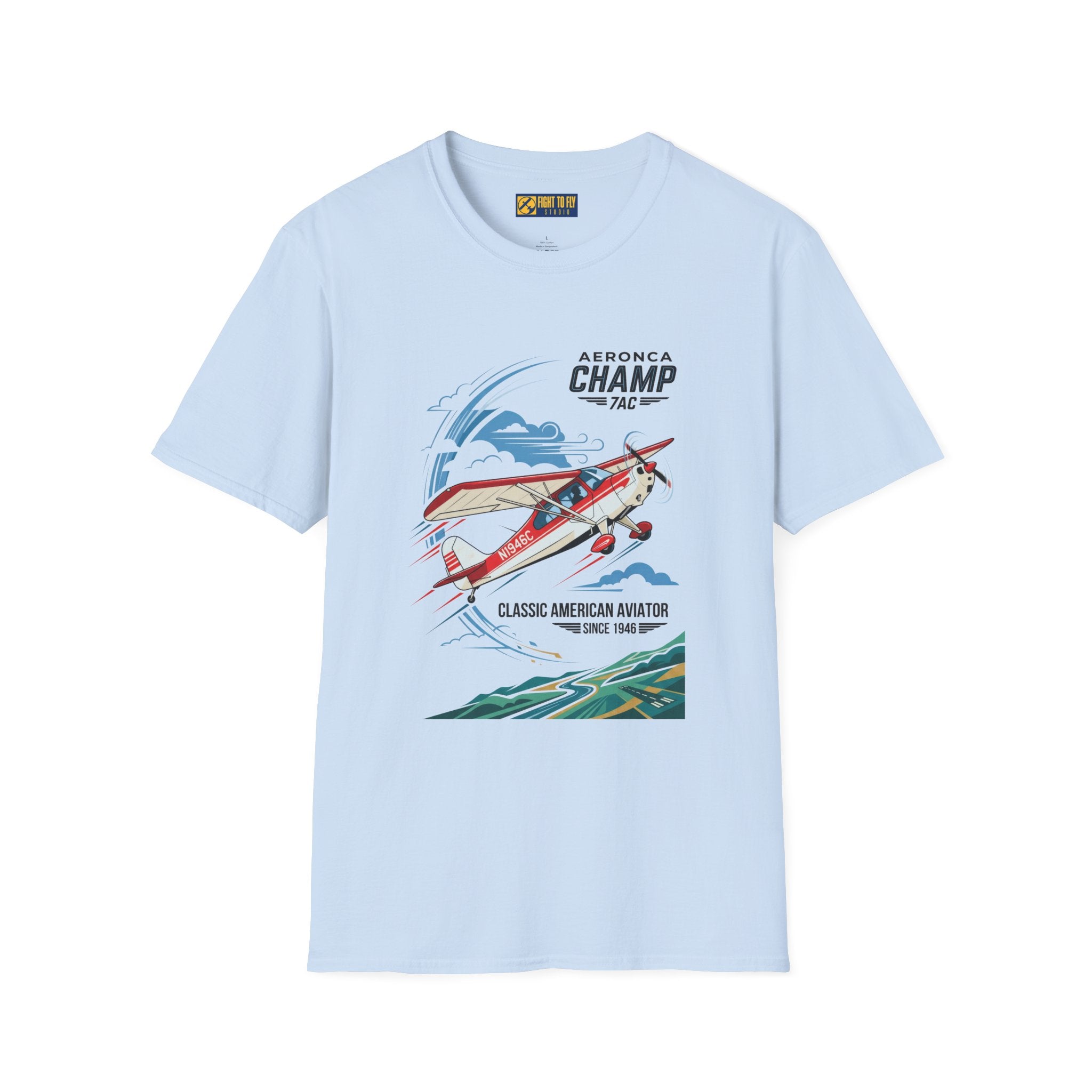 Aeronca Champ Classic American Aviator T-Shirt
