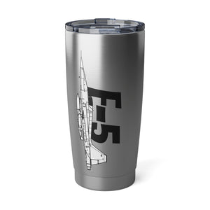 F-5 Tiger II Tumbler – Lightweight Jet Fighter Profile Design - Mug - Gifts for pilots - Aviation apparel