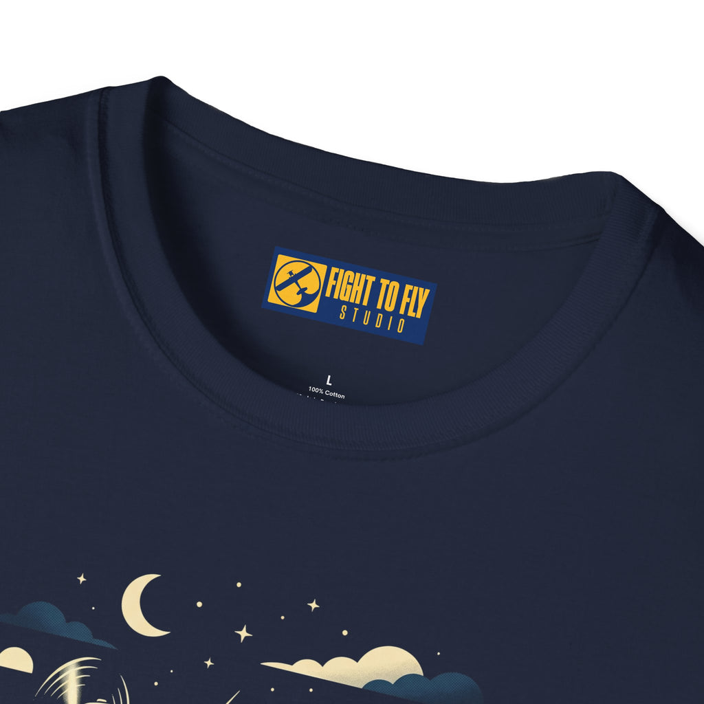 Always Take the Scenic Route Vintage Aviation Tee