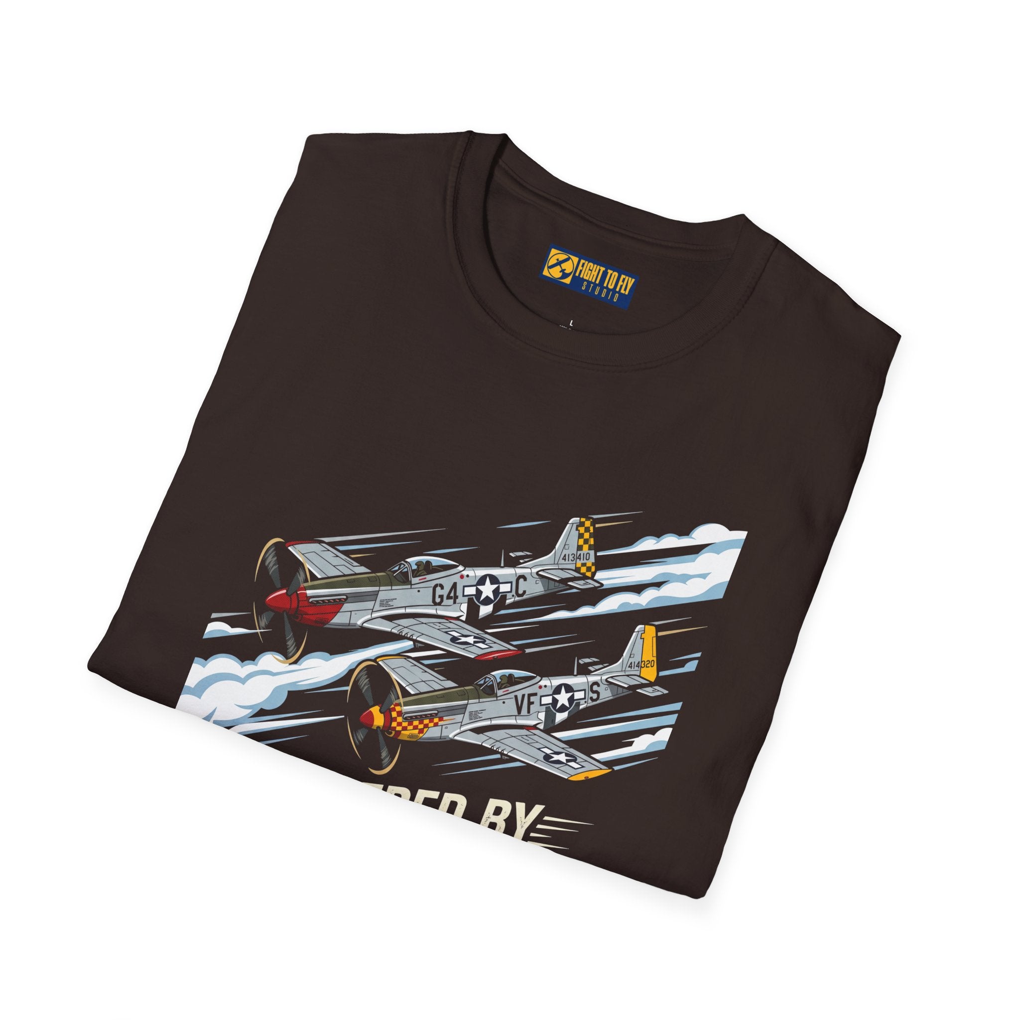 Powered by High Octane Nostalgia Mustang Tee