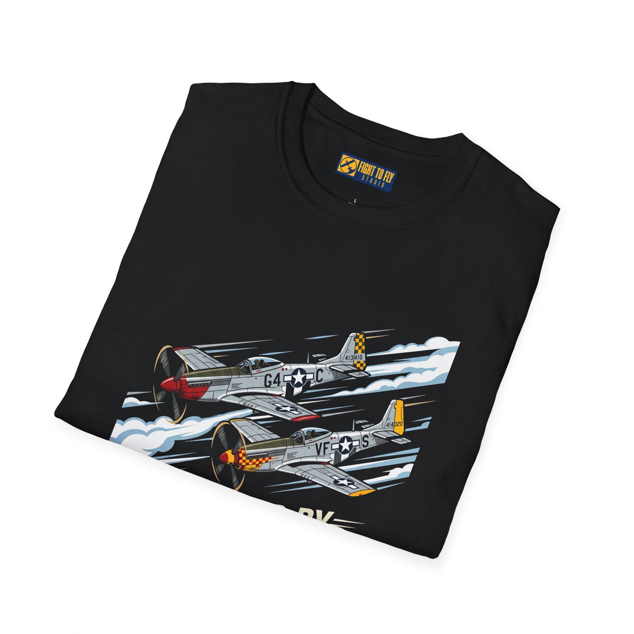 Powered by High Octane Nostalgia Mustang Tee