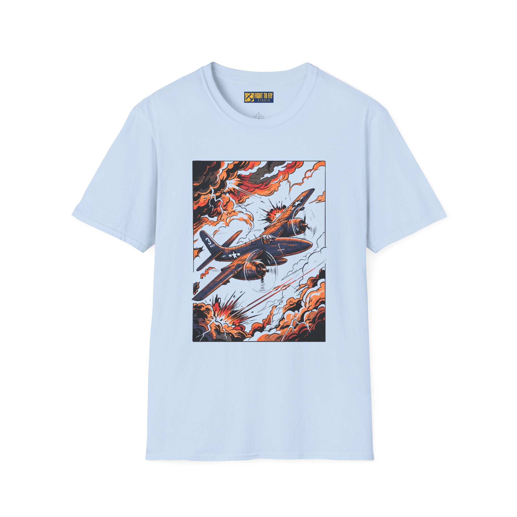 F7F Tigercat Combat Sky T-Shirt