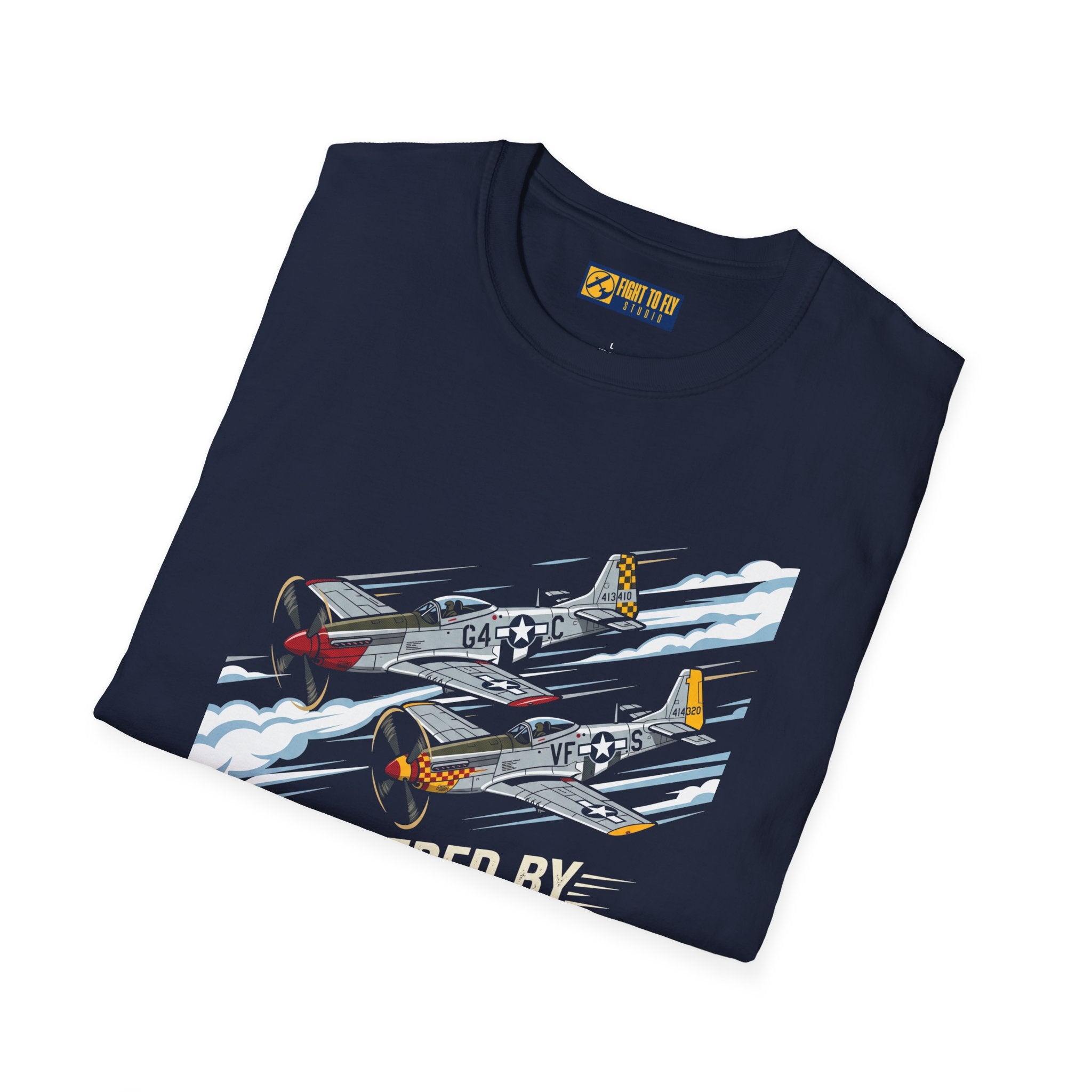 Powered by High Octane Nostalgia Mustang Tee