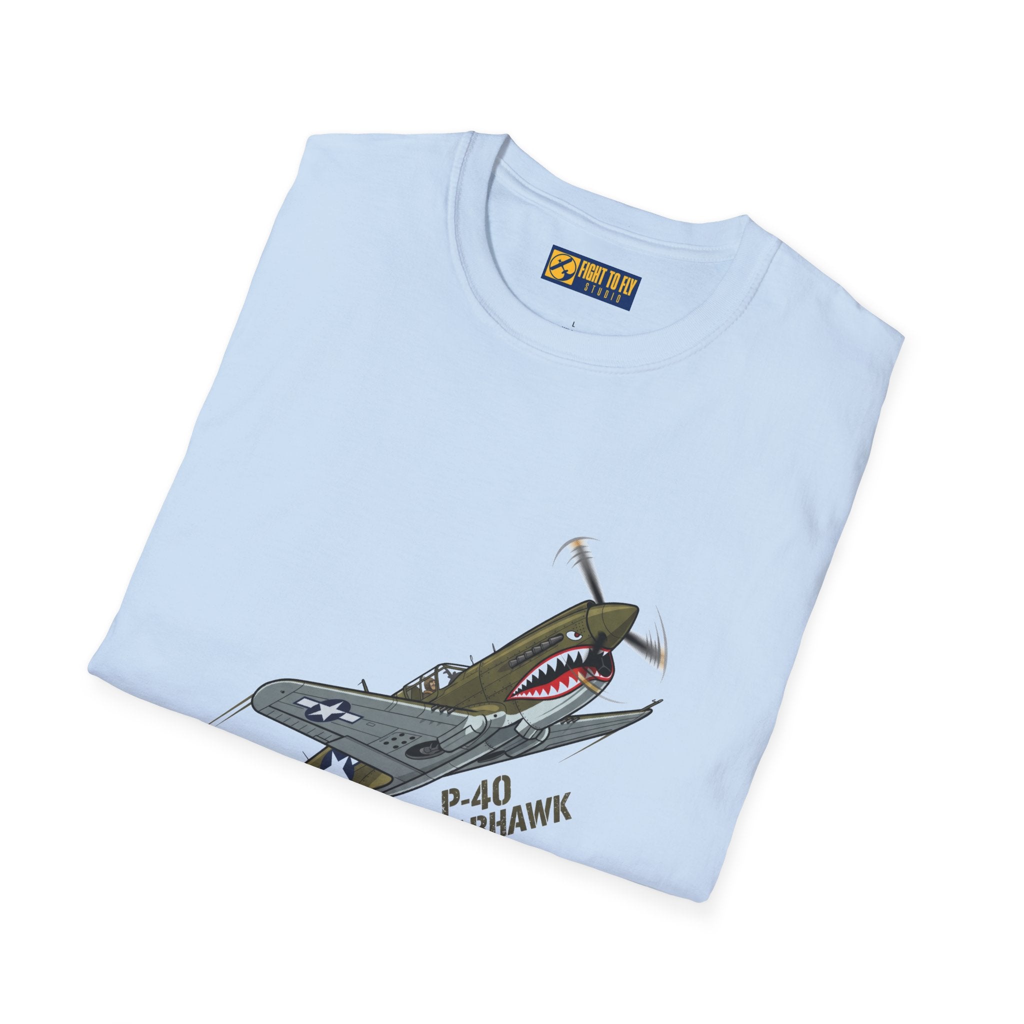 P-40 Warhawk Shark Mouth T-Shirt