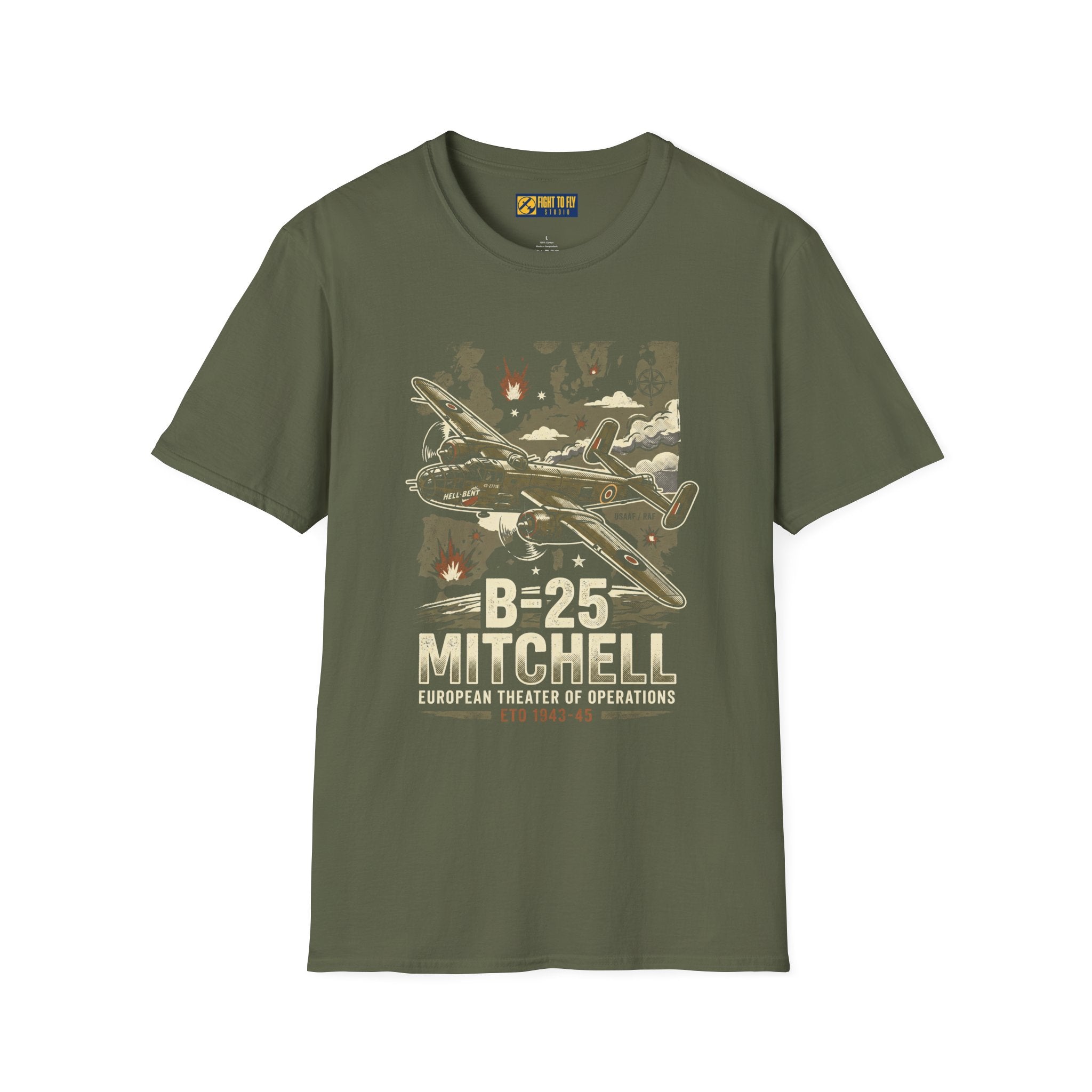 B-25 Mitchell European Theater Operations Tee