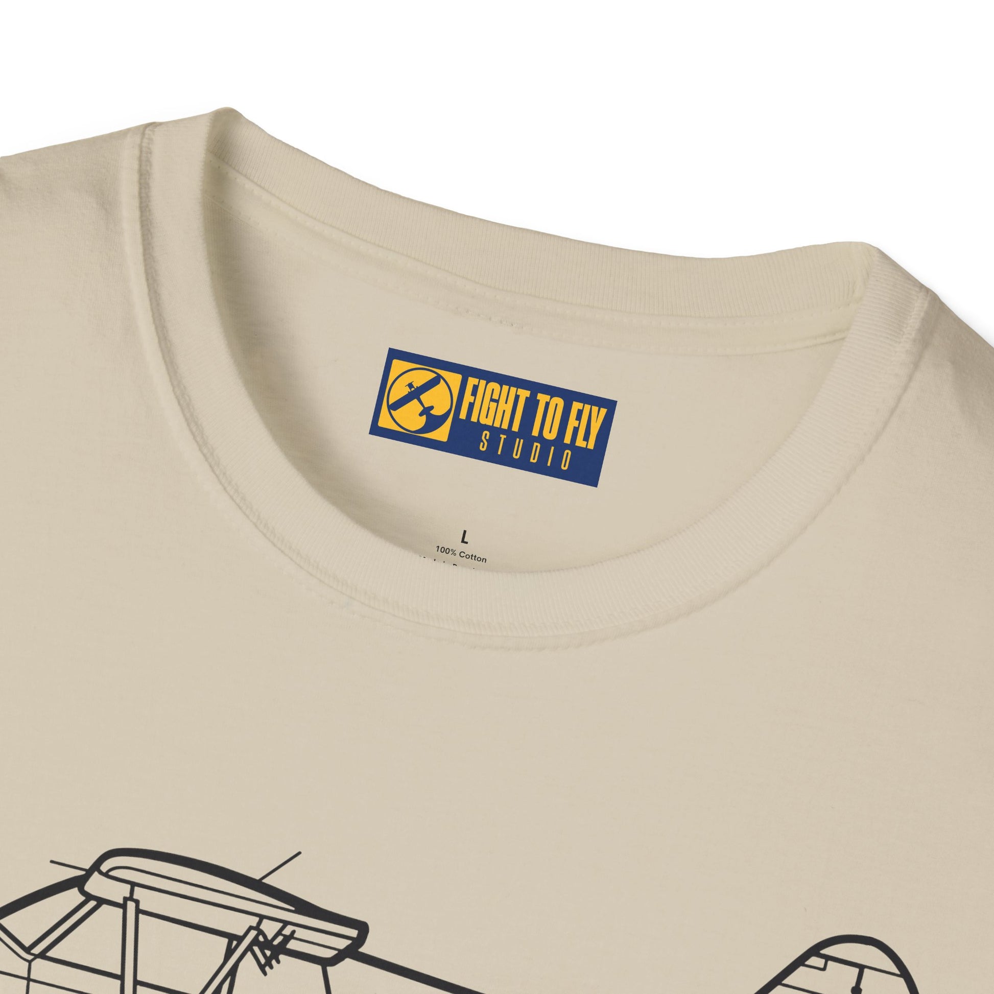 Husky A-1C T-Shirt – A-1C Taildragger STOL Aircraft Aviation Tee