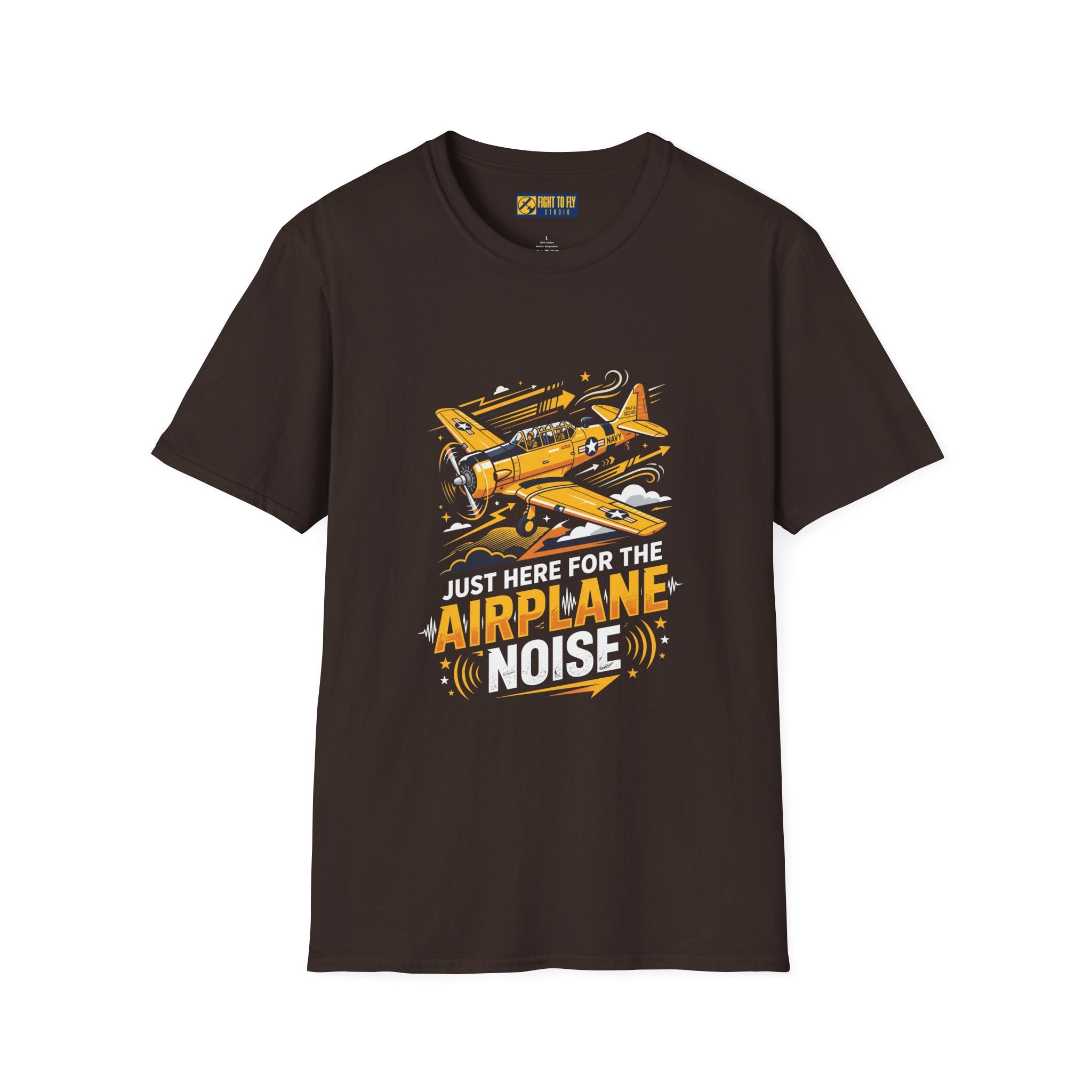 Just Here for the Airplane Noise T-6 Texan Tee