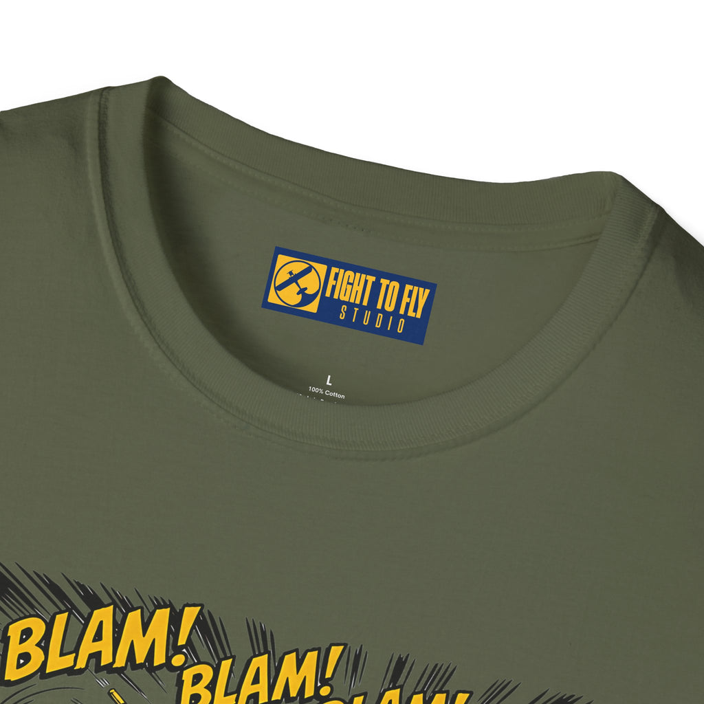 P-47D Thunderbolt Guns A-Blazing T-Shirt