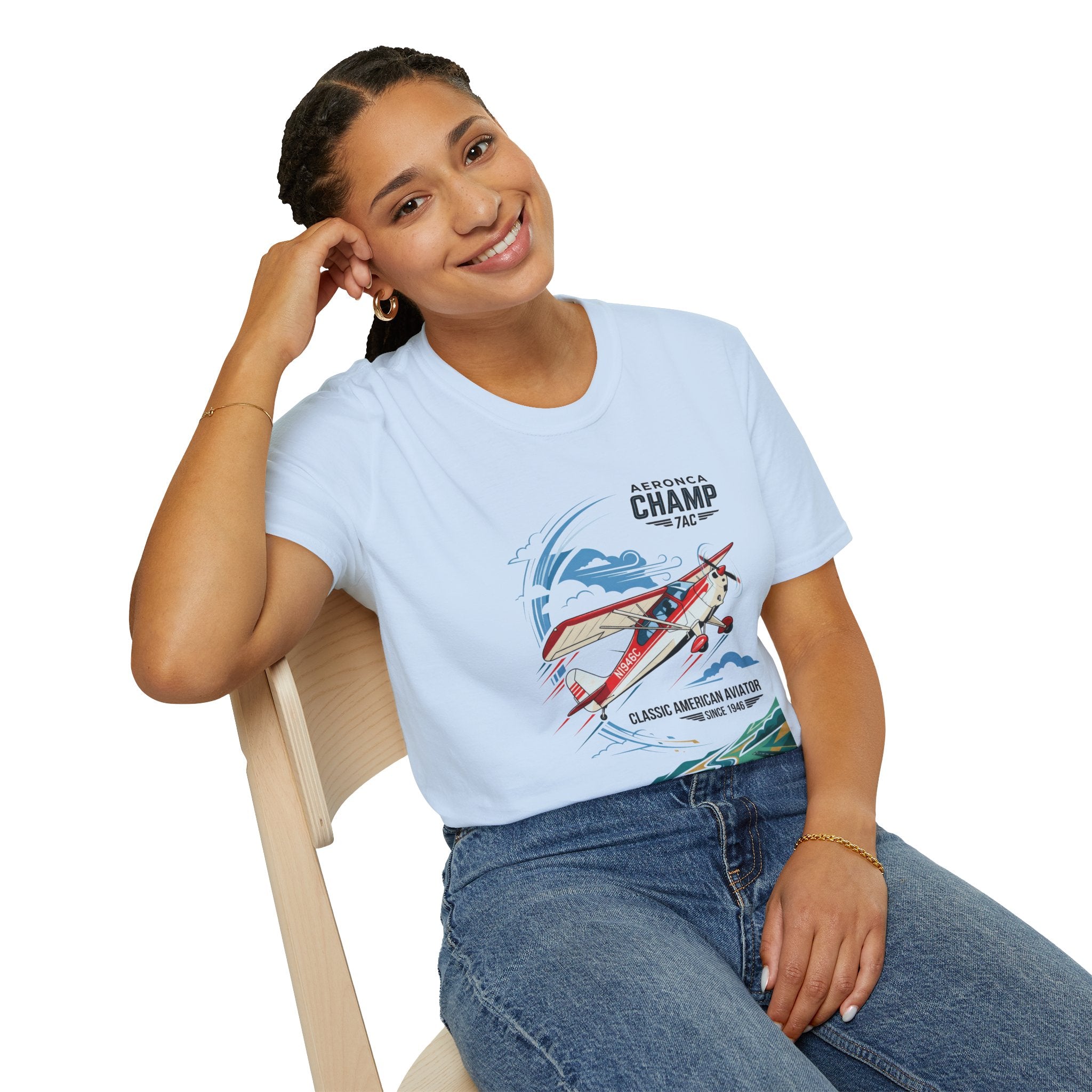 Aeronca Champ Classic American Aviator T-Shirt