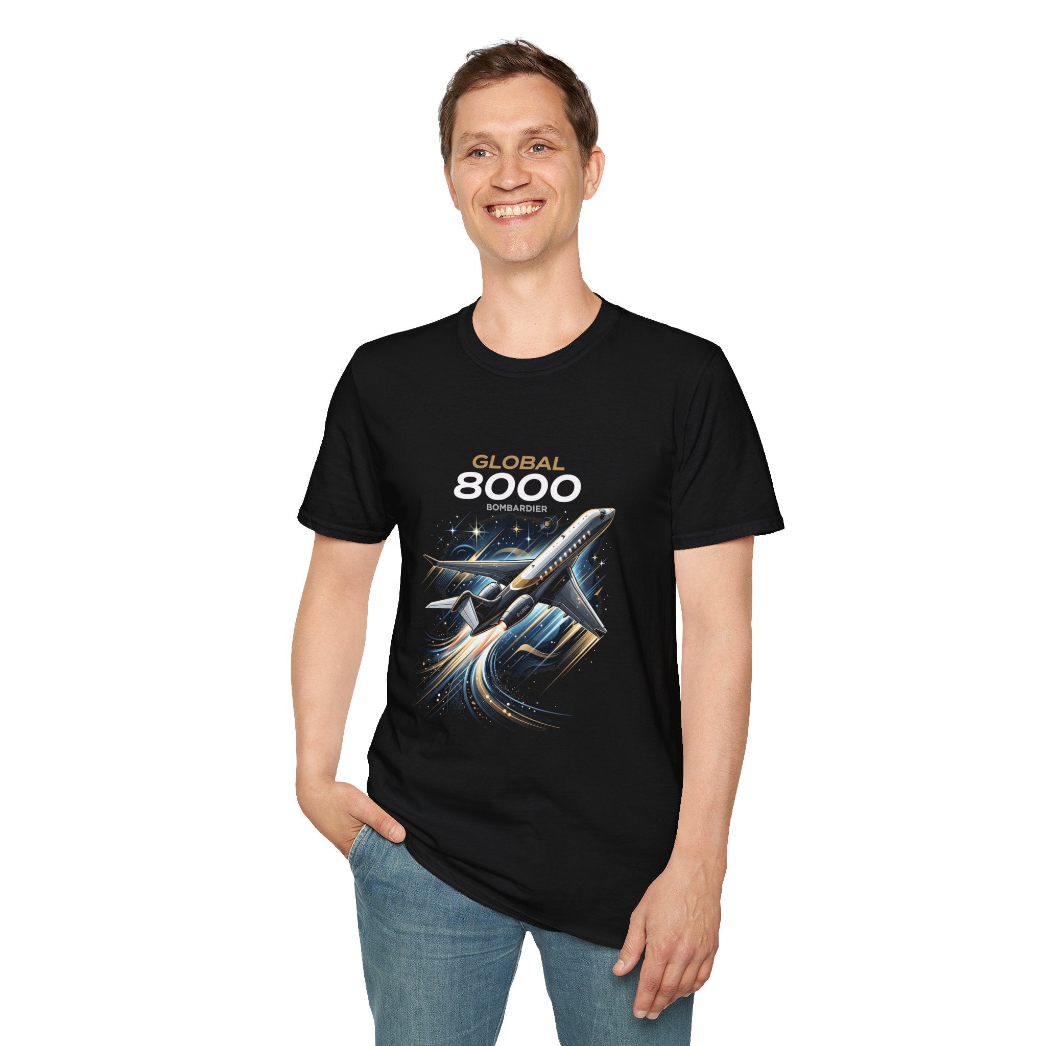 Bombardier Global 8000 Business Jet T-Shirt